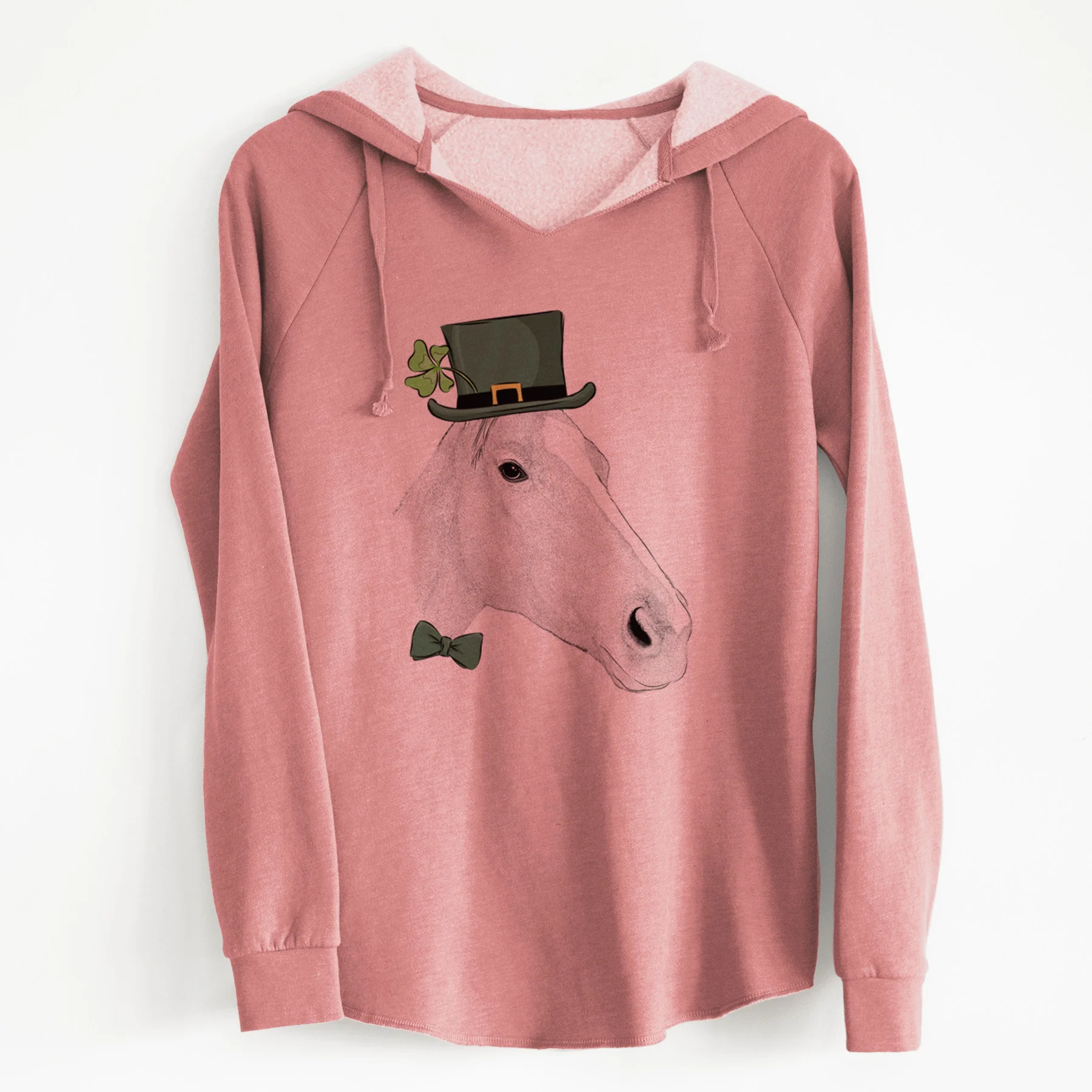 St. Patrick's Westley the Horse - Cali Wave Hooded Sweatshirt - Image 5