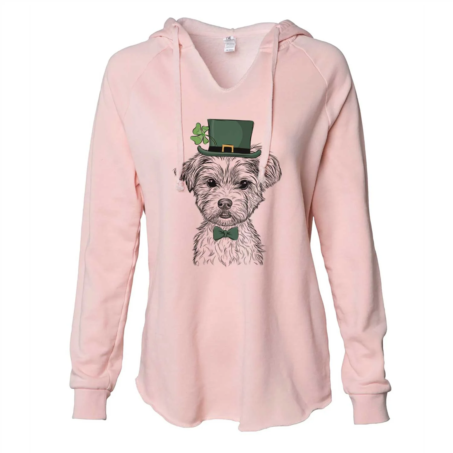 St. Patrick's William Mitchell Newman the Yorkshire Terrier - Cali Wave Hooded Sweatshirt - Image 4