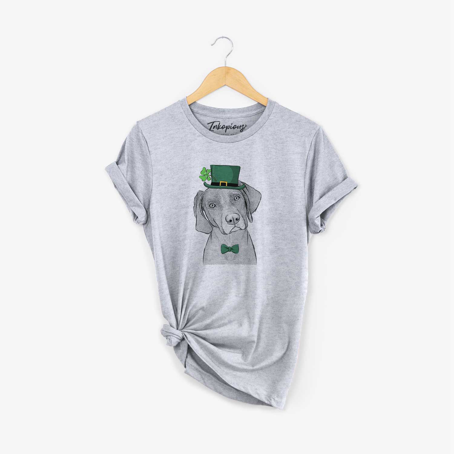 St. Patrick's Willow the Weizsla - Unisex Crewneck - Image 5