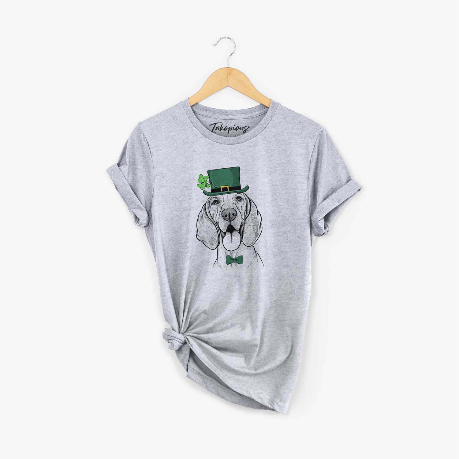 St. Patrick's Winston the Redbone Coonhound - Unisex Crewneck - Image 5