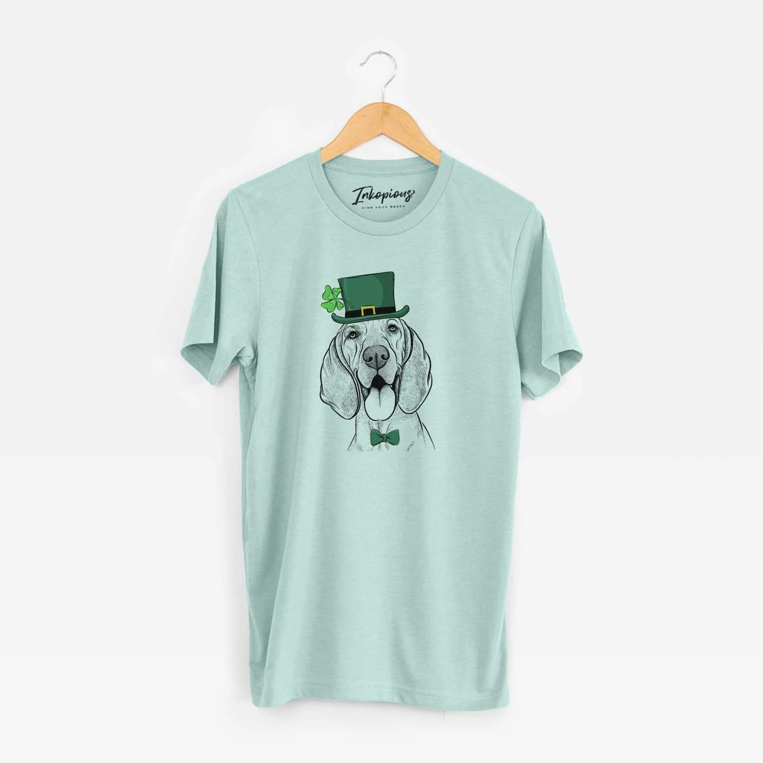 St. Patrick's Winston the Redbone Coonhound - Unisex Crewneck - Image 7