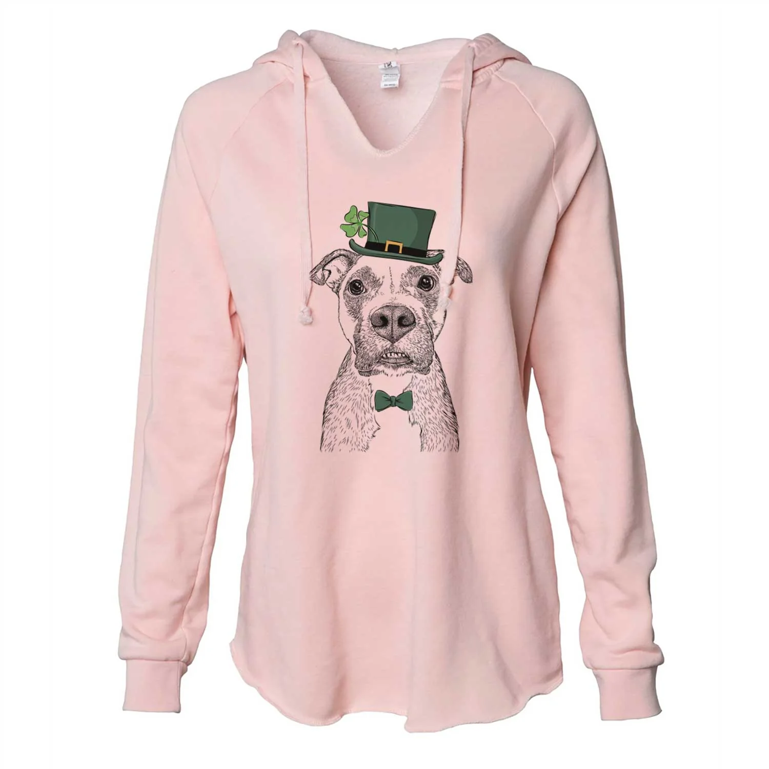 St. Patrick's Xena the Mixed Breed - Cali Wave Hooded Sweatshirt - Image 4