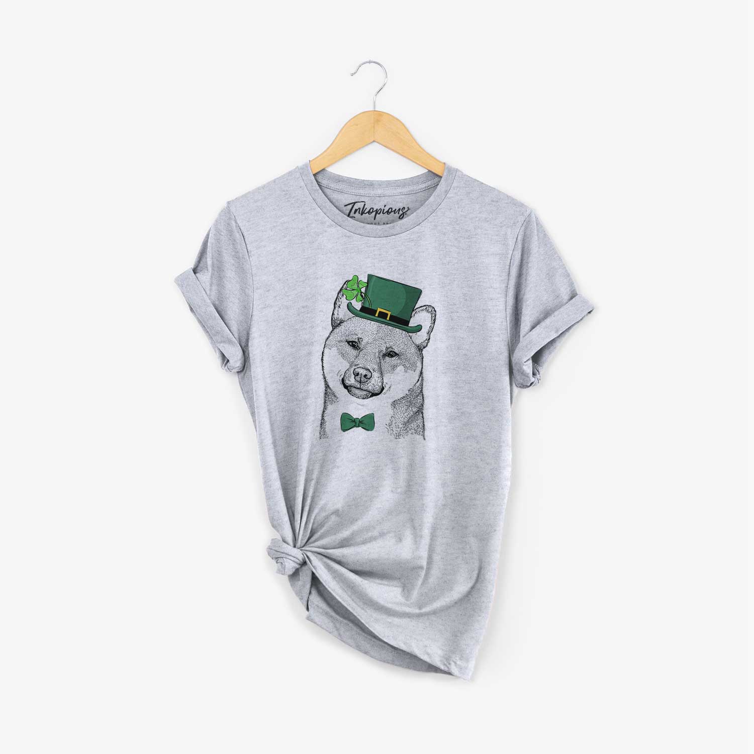 St. Patrick's Yakuza the Shiba Inu - Unisex Crewneck - Image 5