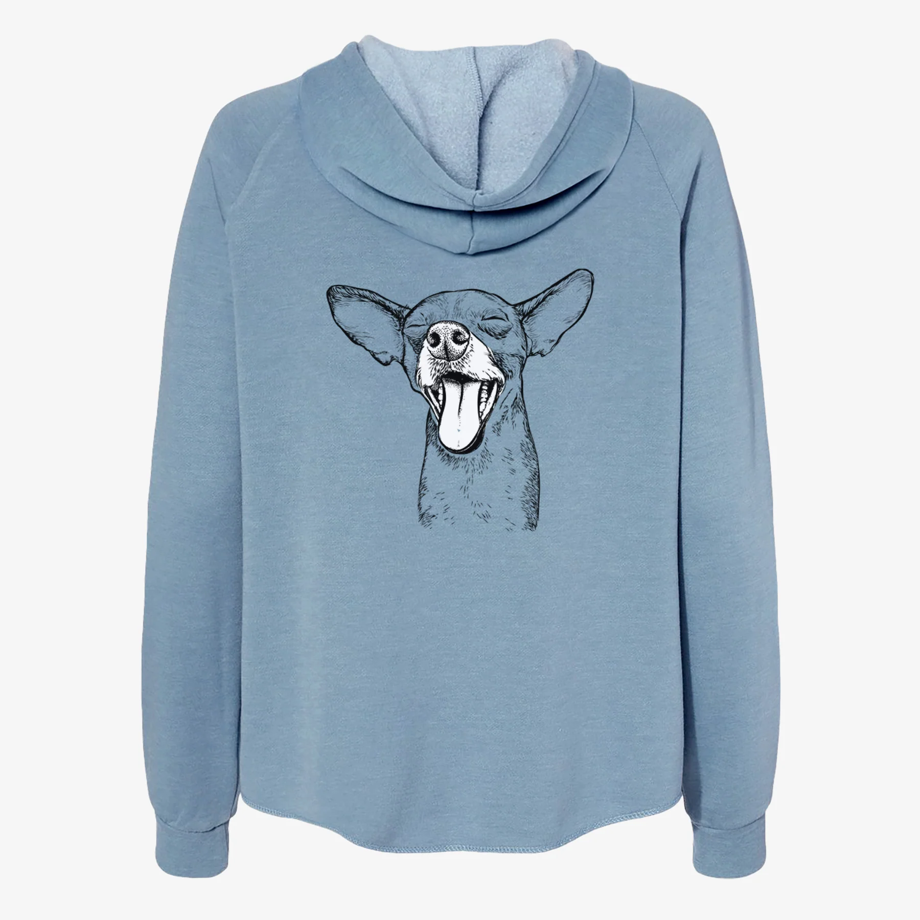SweetBailey the Chihuahua Mix - Women's Cali Wave Zip-Up Sweatshirt - Image 6