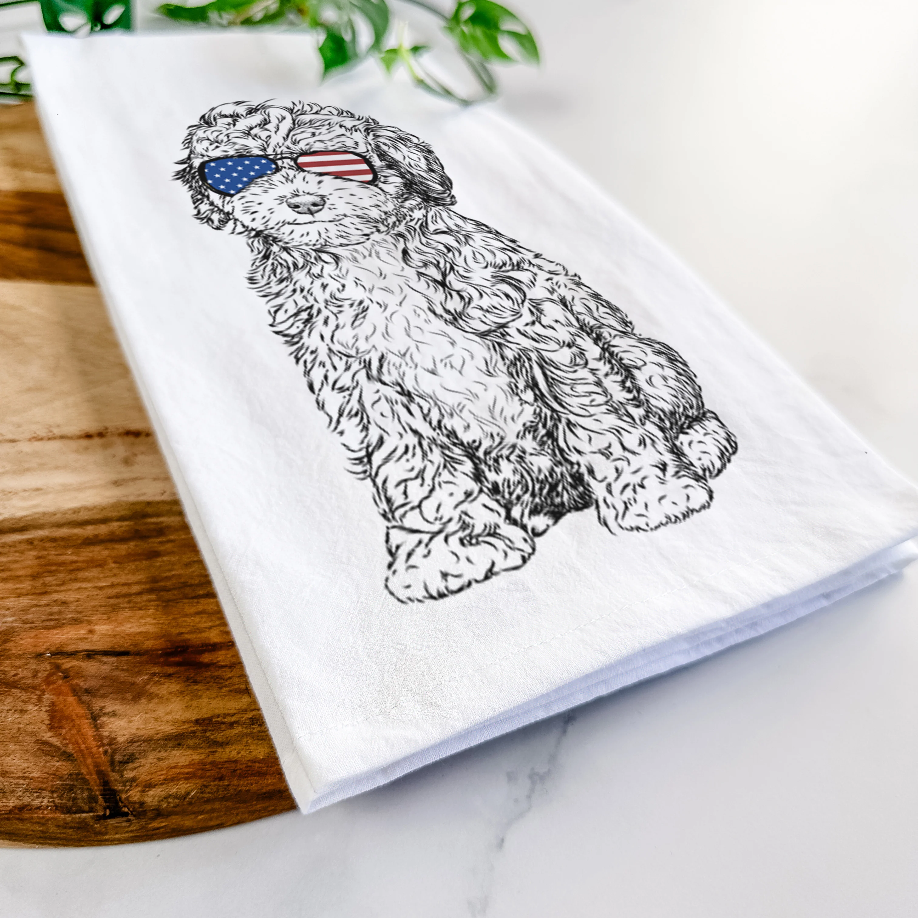 Sweet Tea the Mini Doodle Tea Towel - Image 12