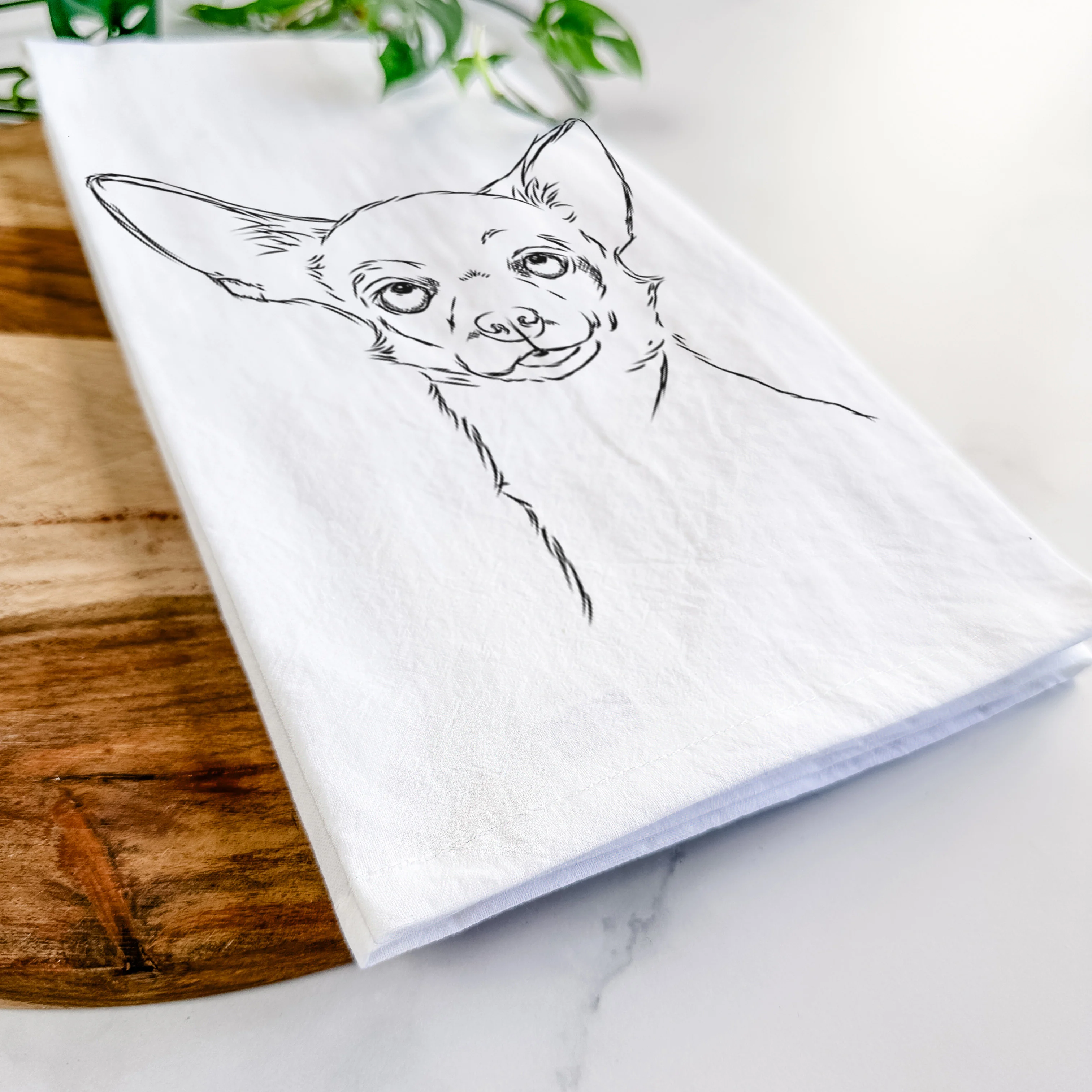 Tabitha the Chihuahua Tea Towel - Image 5