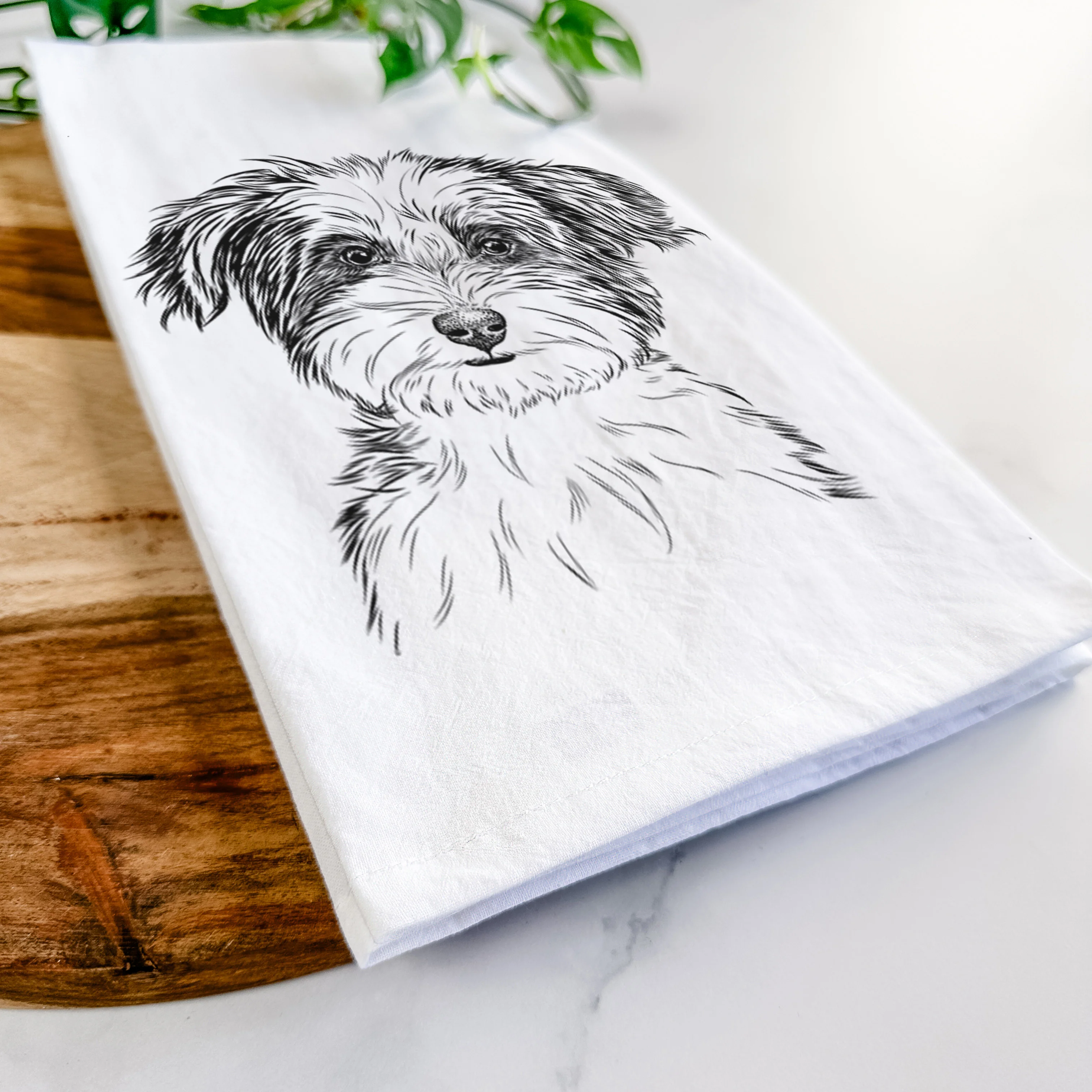 Teddy the Havanese Tea Towel - Image 5