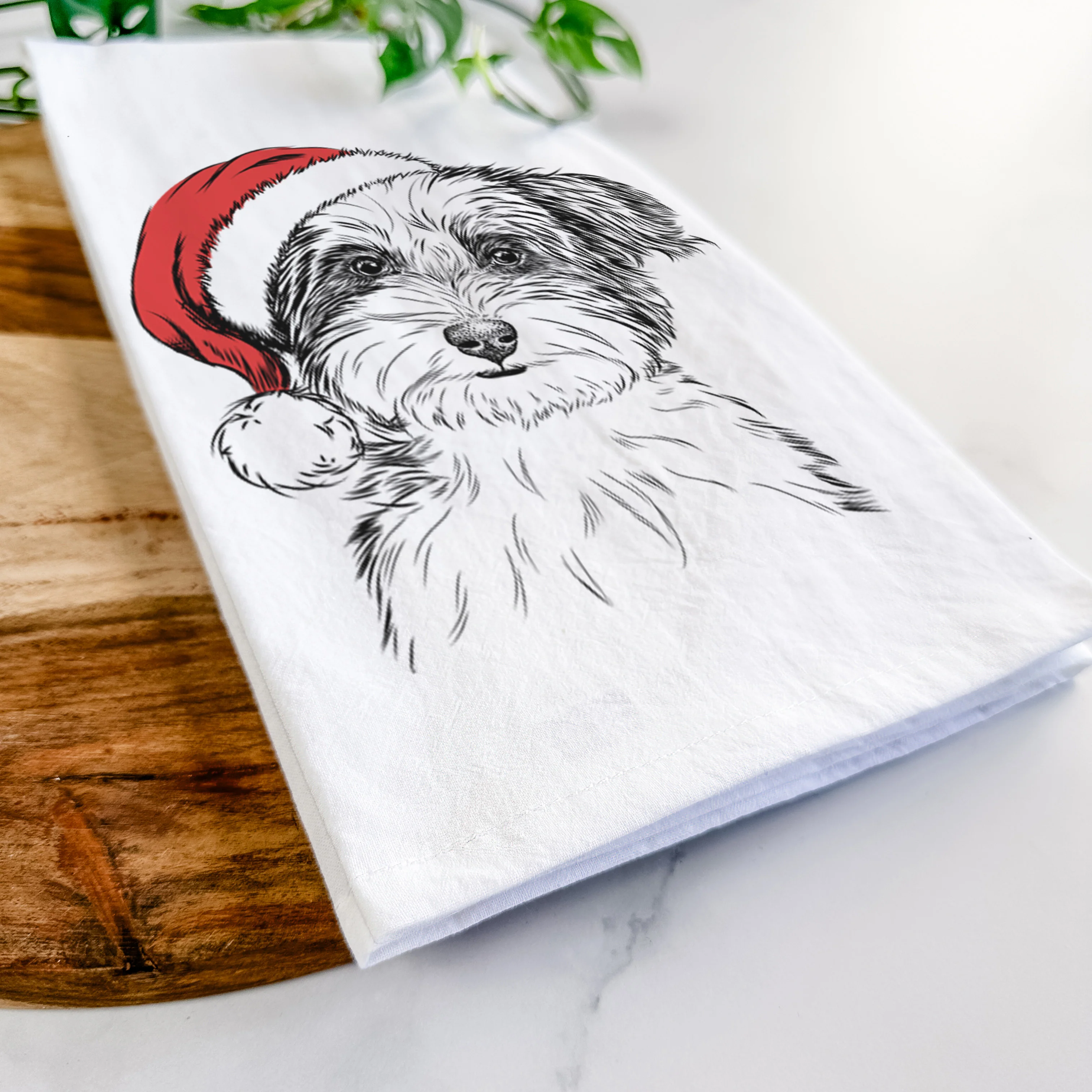 Teddy the Havanese Tea Towel - Image 9