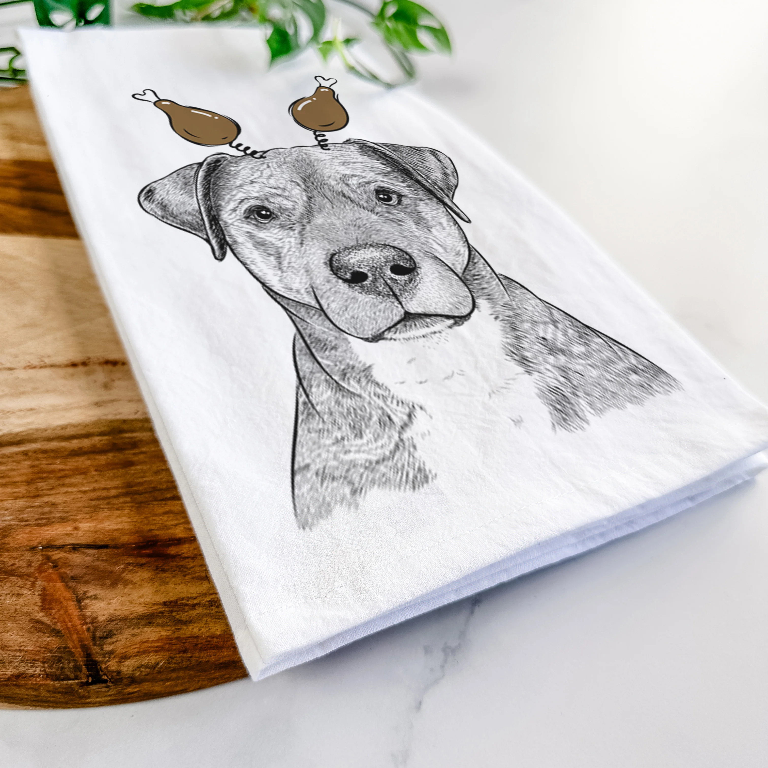 TedE the Mixed Breed Tea Towel - Image 11