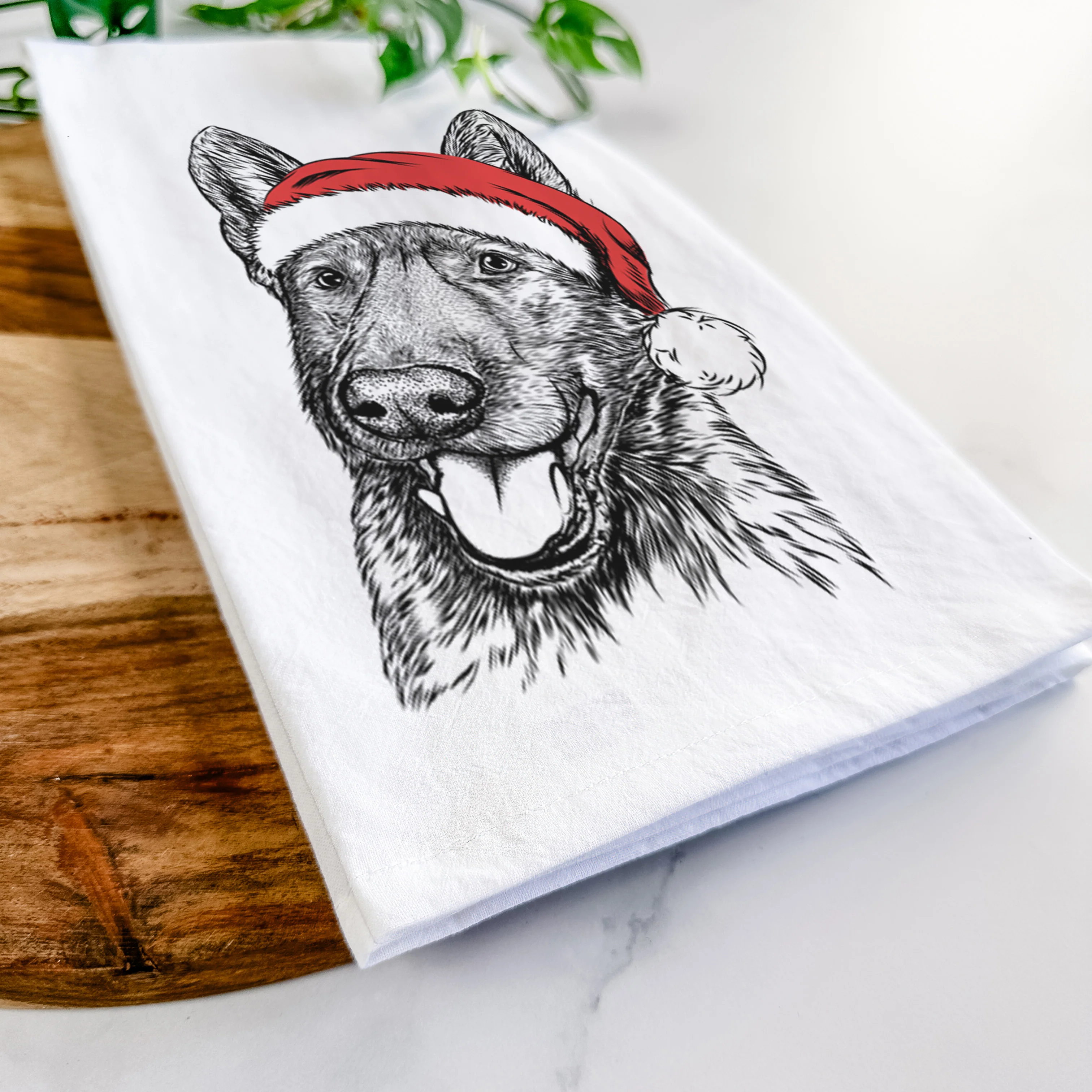 Tena the German Shepherd Tea Towel - Image 9