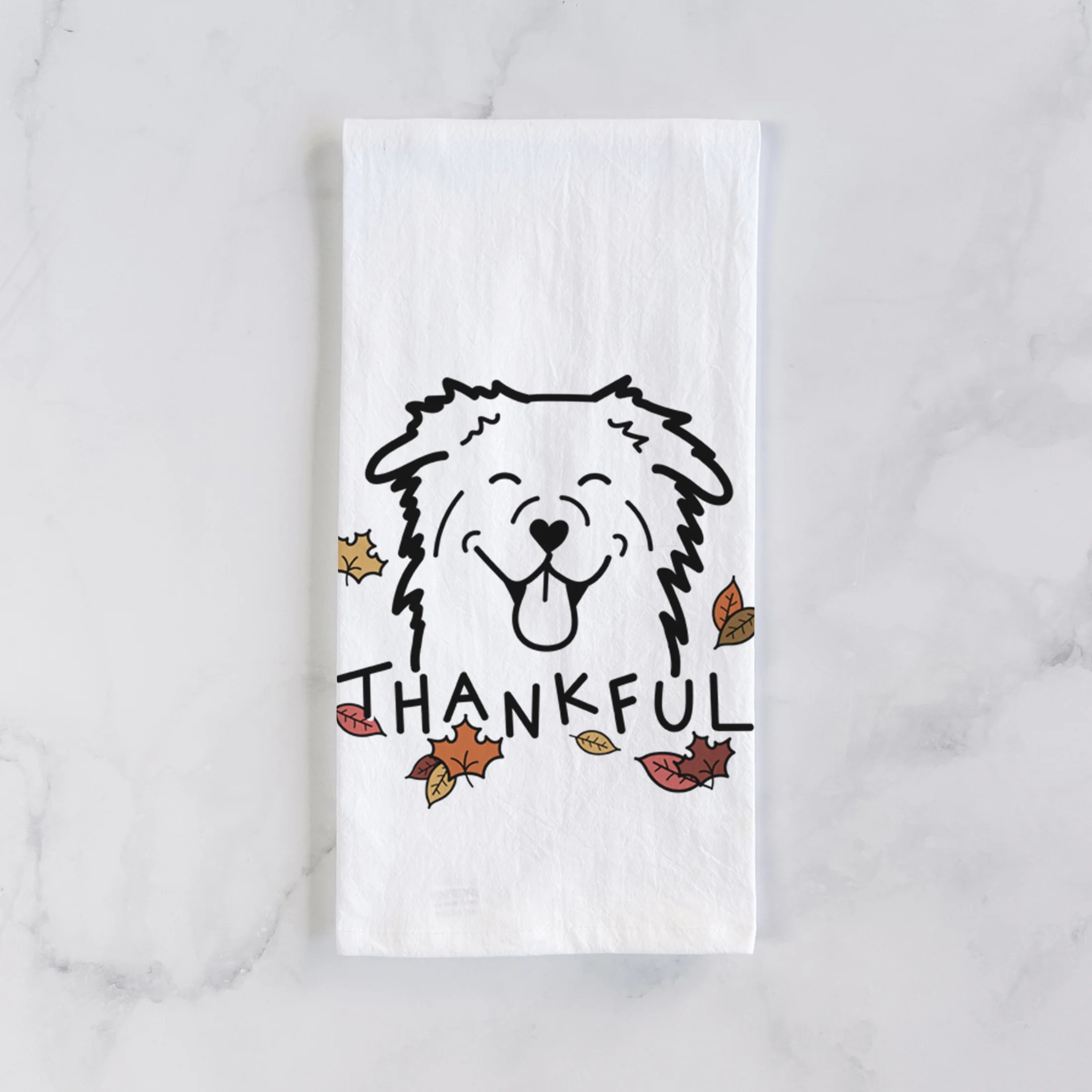Thankful Australian Shepherd - Tea Towel - Image 2