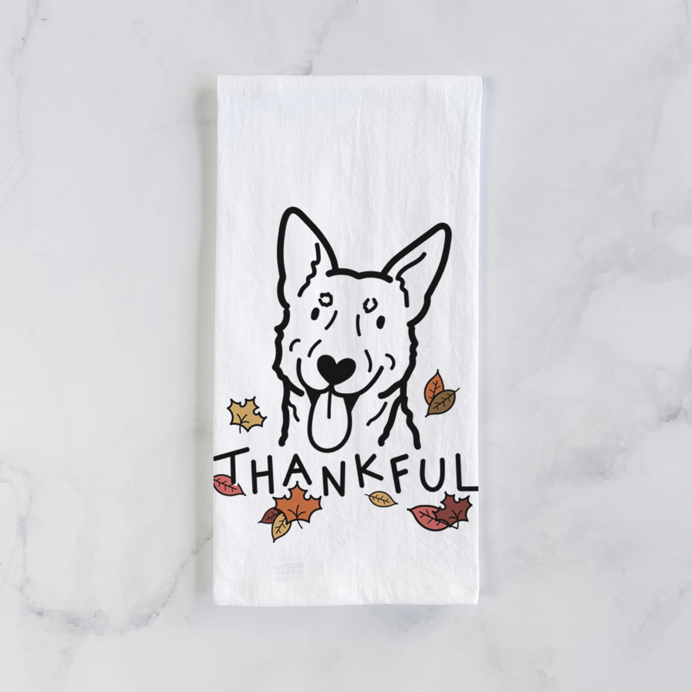 Thankful Australian Cattle Dog - Tea Towel - Image 2