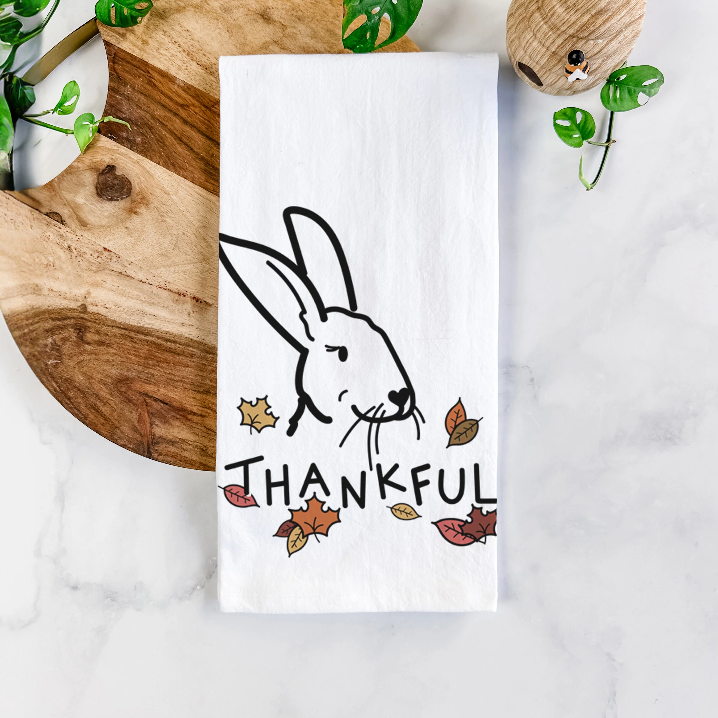 Thankful Rex Rabbit - Betsy - Tea Towel - Image 5