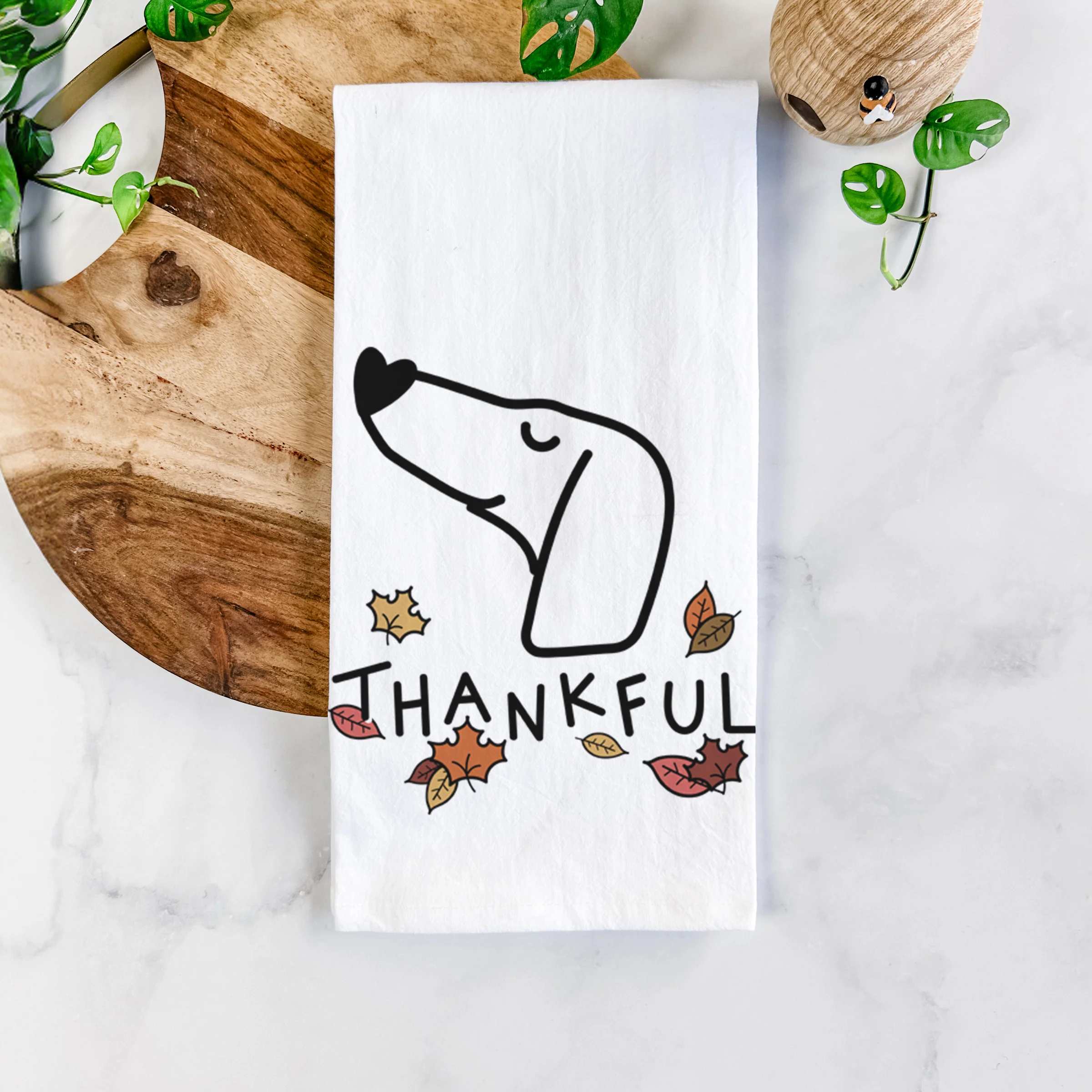 Thankful Dachshund - Tea Towel - Image 5