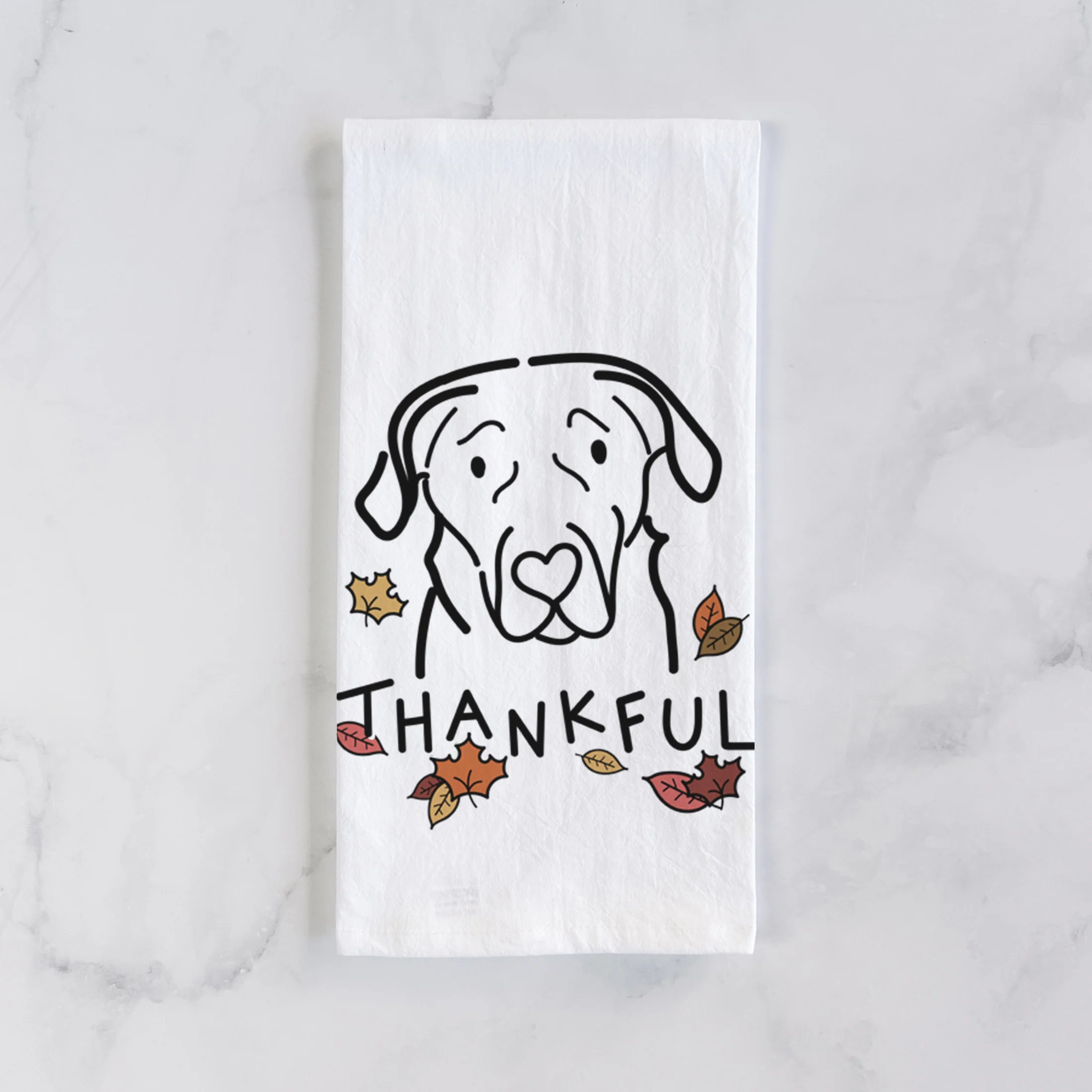 Thankful English Labrador - Tea Towel - Image 2