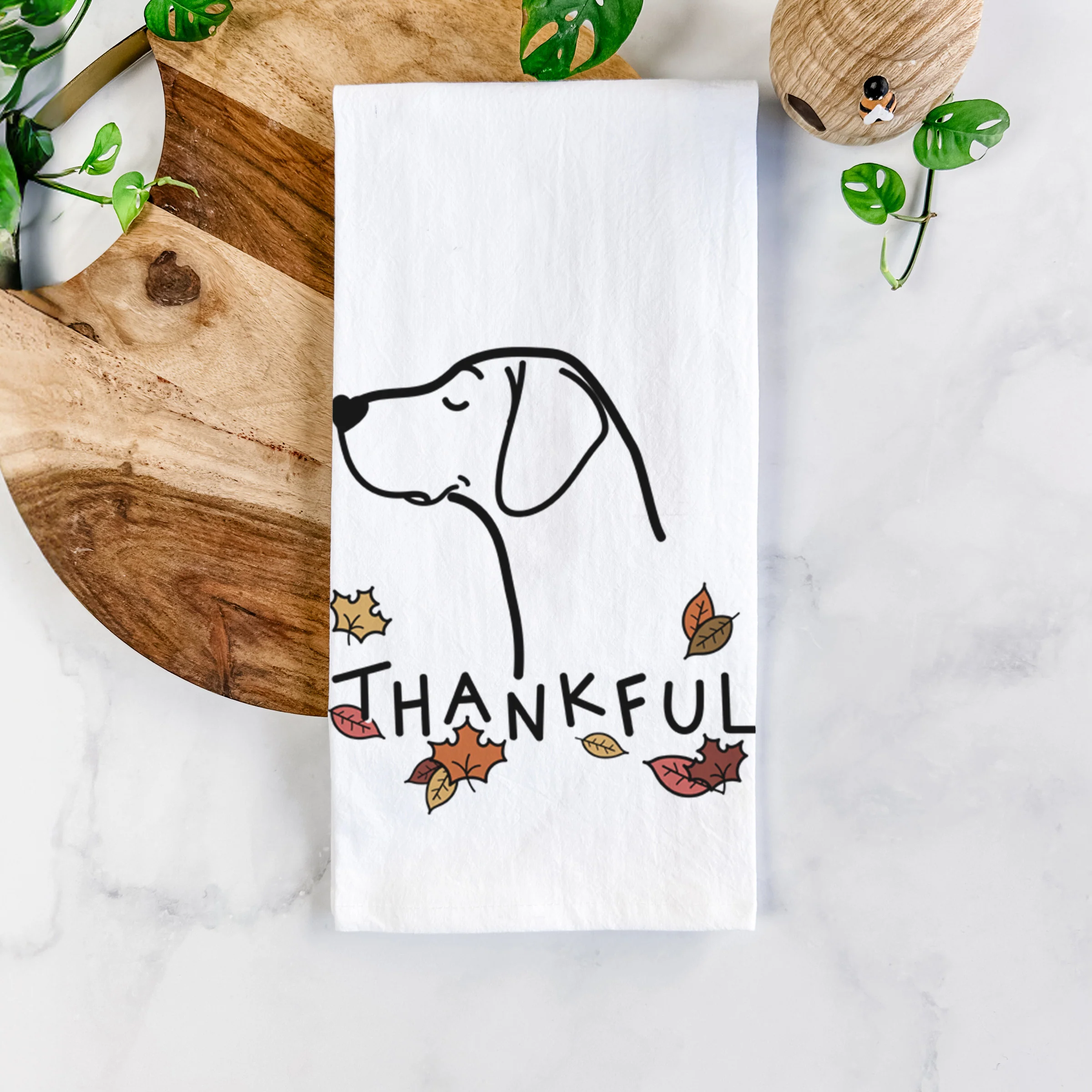 Thankful German Shorthaired Pointer - Tea Towel - Image 5
