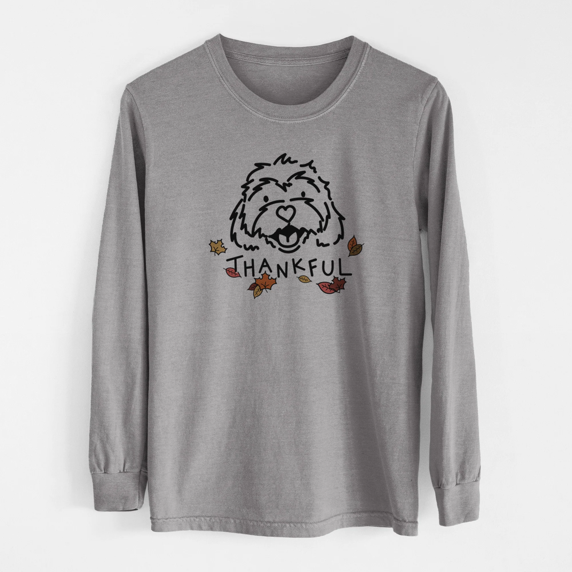 Thankful Cavachon - Harry - Heavyweight 100% Cotton Long Sleeve - Image 6