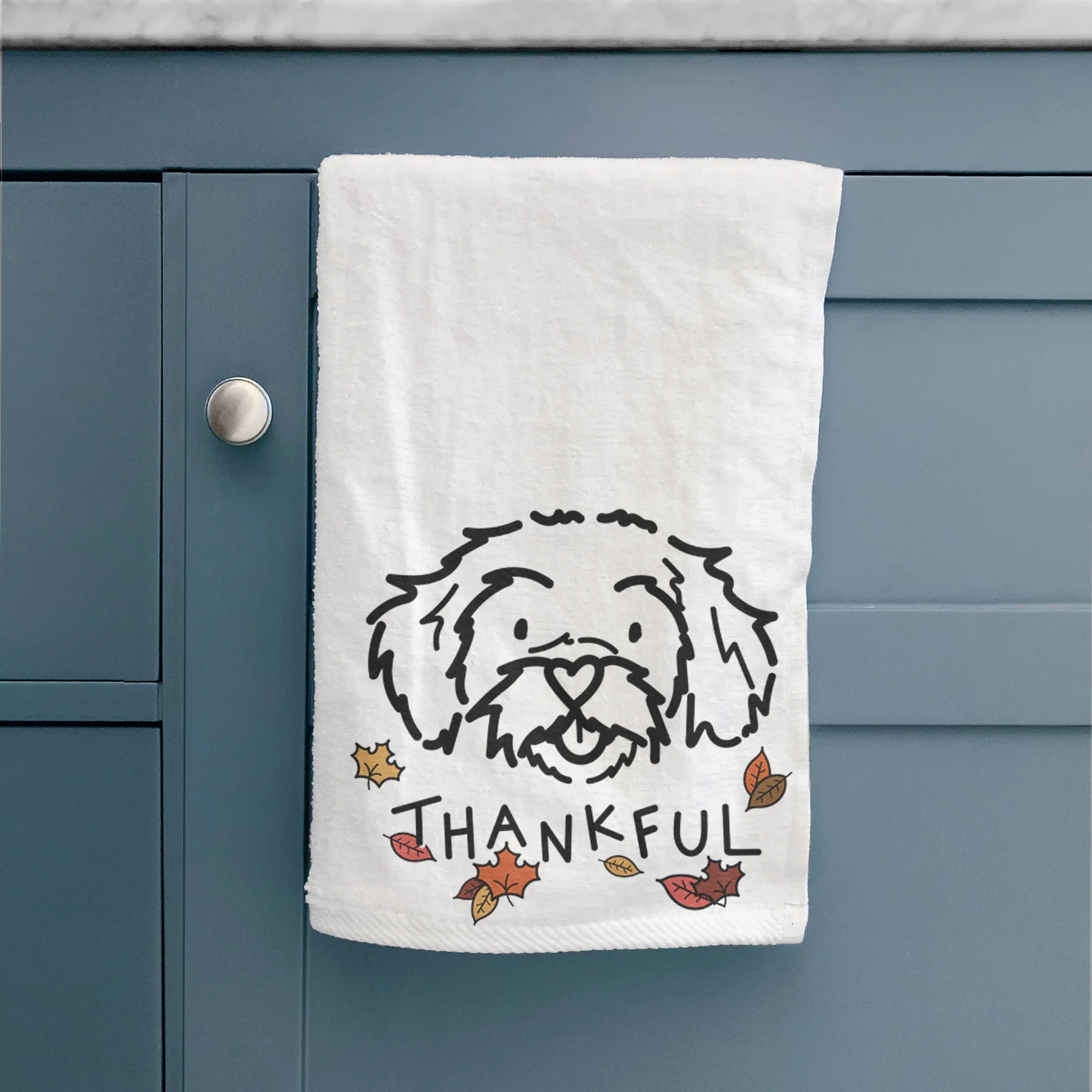 Thankful Peekapoo - Jo Jo - Hand Towel - Image 2