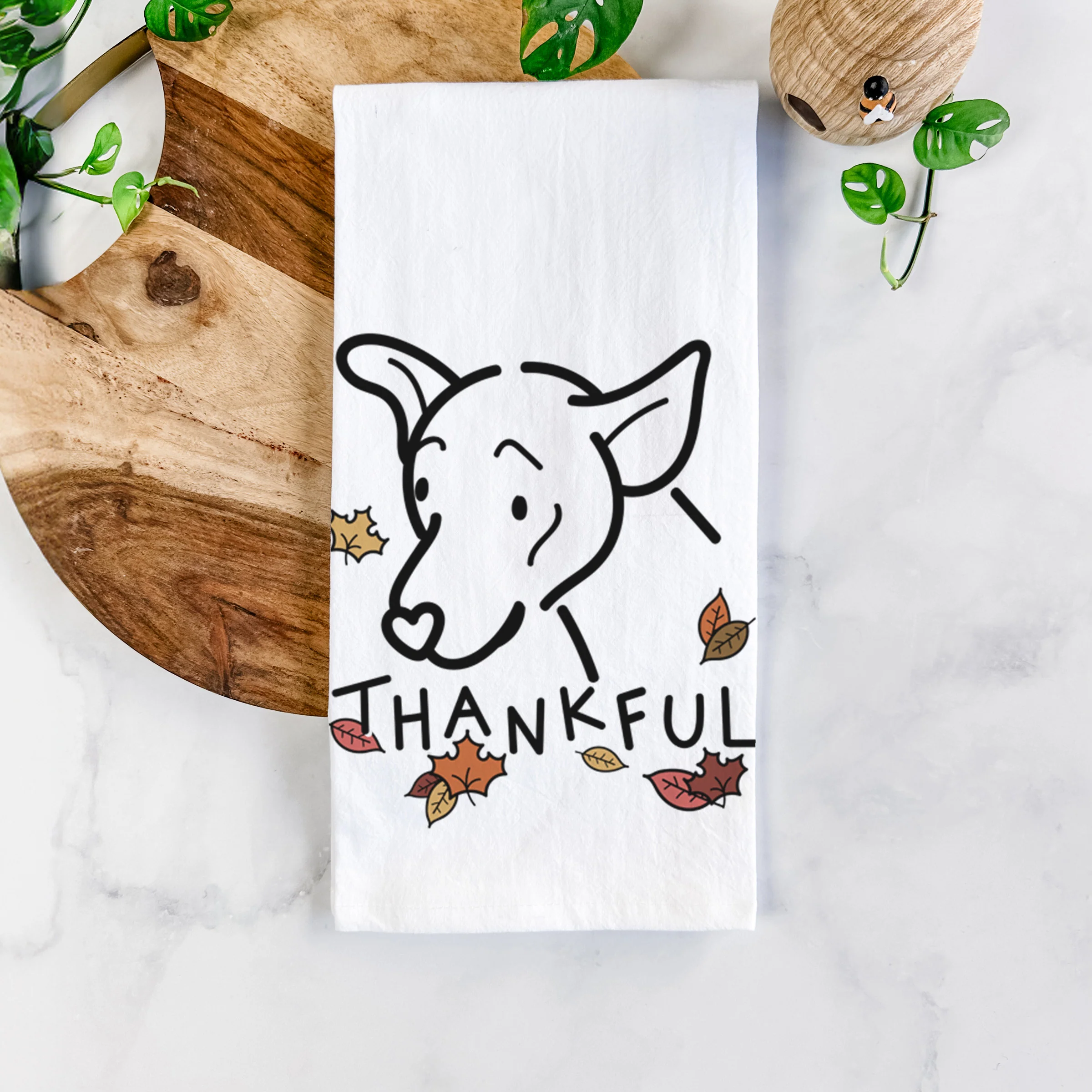 Thankful Mixed Breed - Lucky - Tea Towel - Image 5