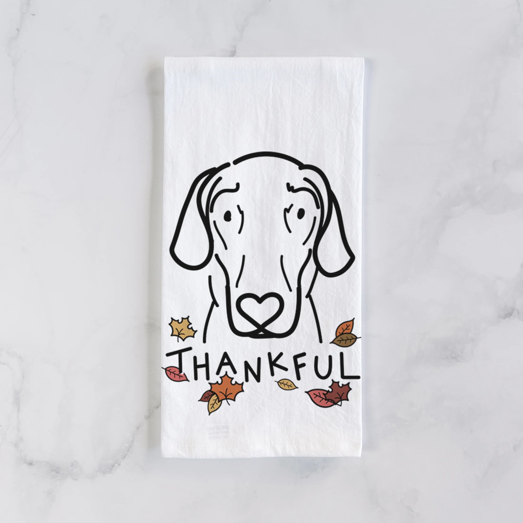 Thankful Great Dane - Lucy - Tea Towel - Image 2