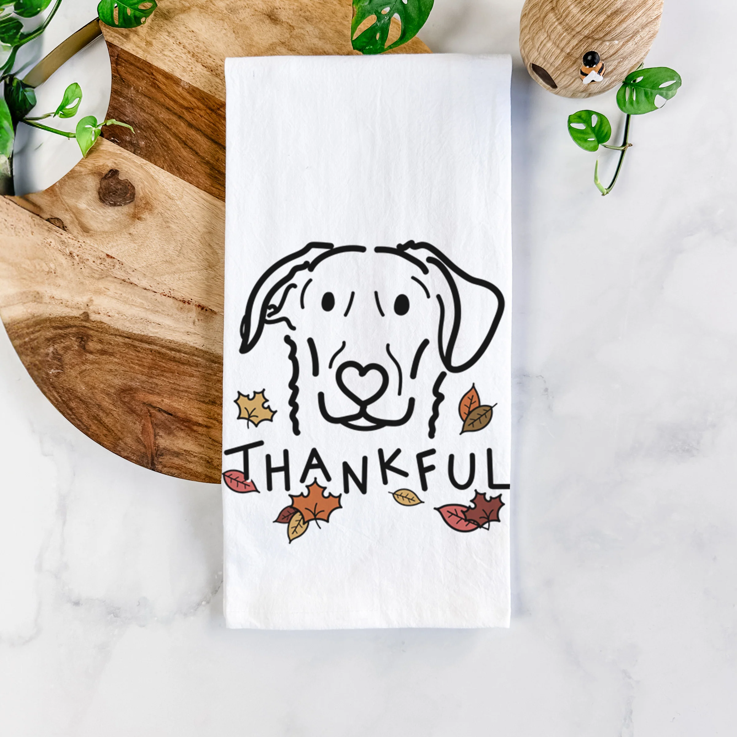 Thankful German Shepherd Mix - Morrison - Tea Towel - Image 5
