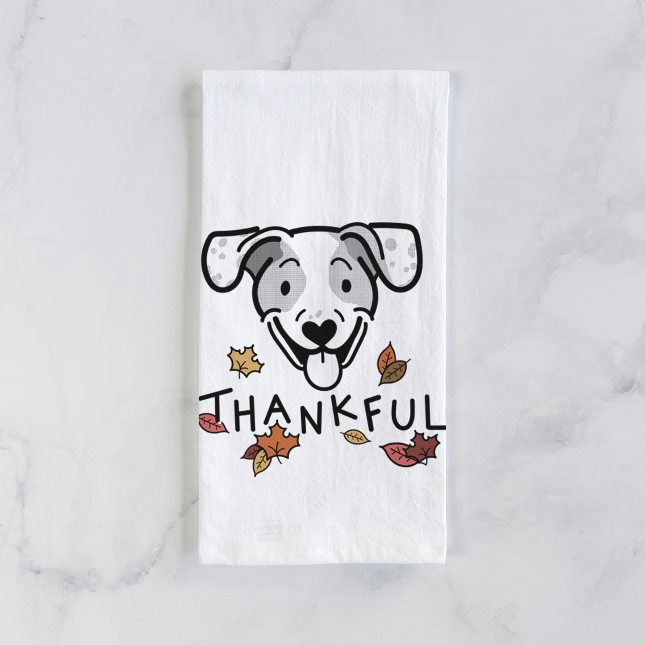 Thankful Beagle Mix - Roland - Tea Towel - Image 2