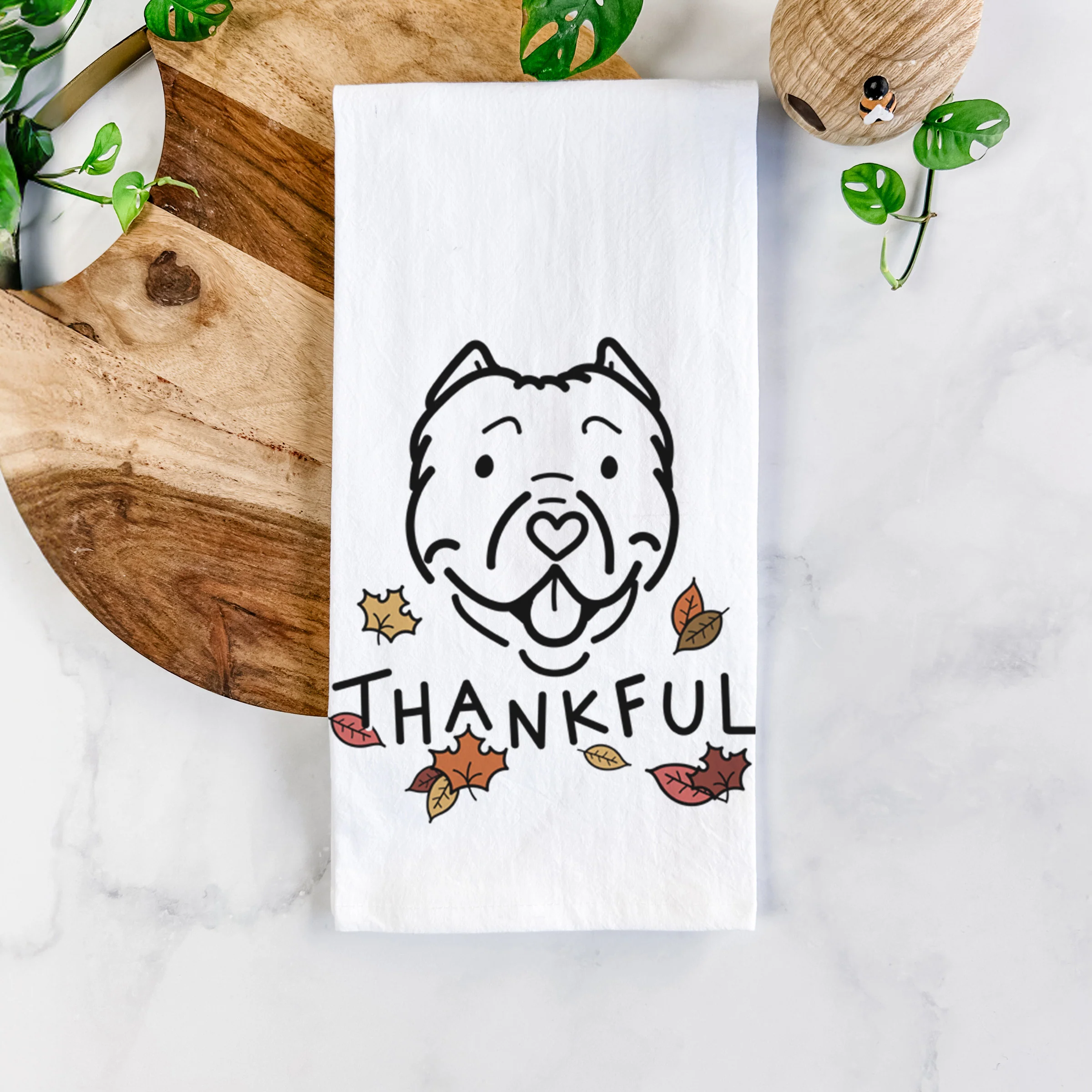 Thankful American Bully - Tank - Tea Towel - Image 5