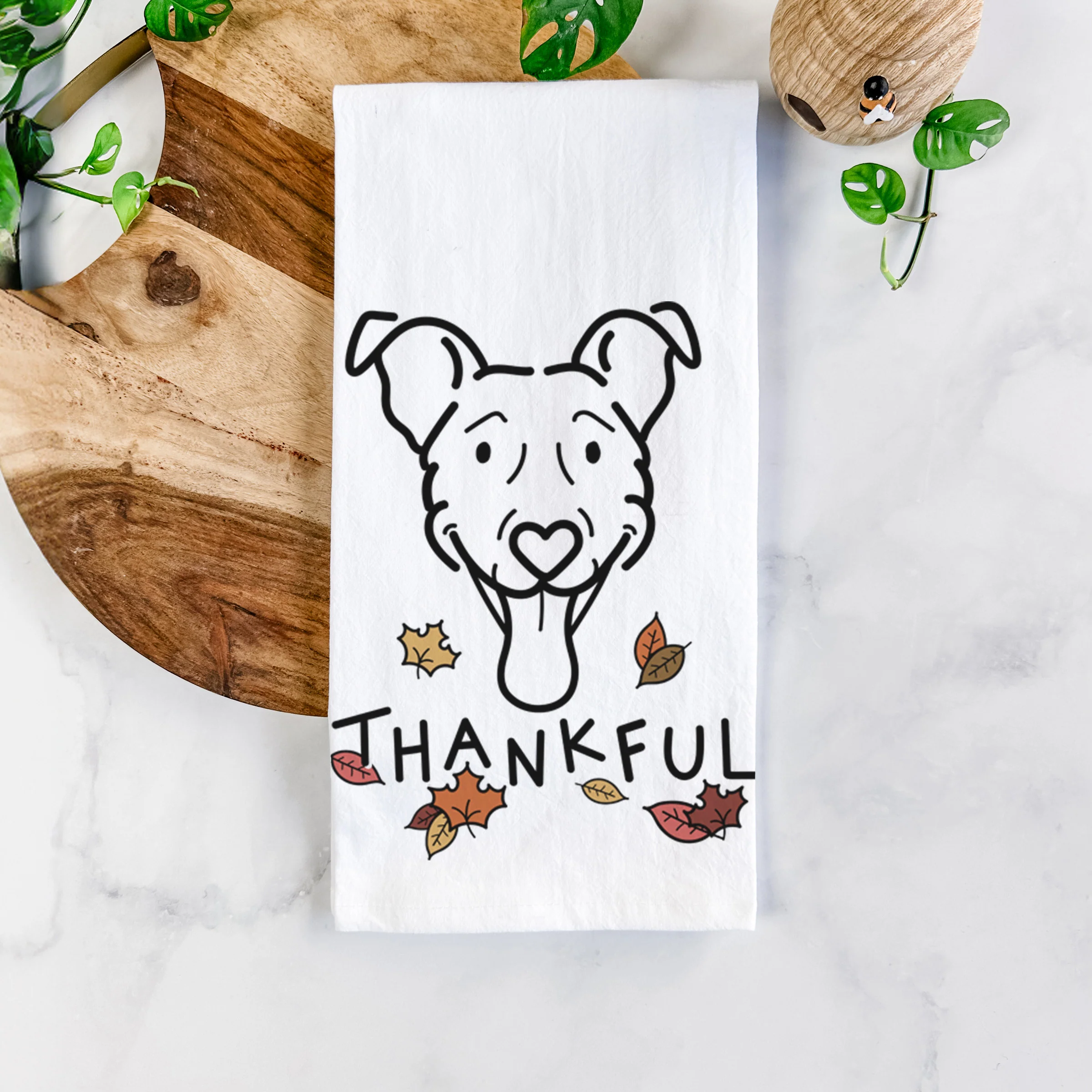 Thankful Vizsla Mix - Tegan - Tea Towel - Image 5
