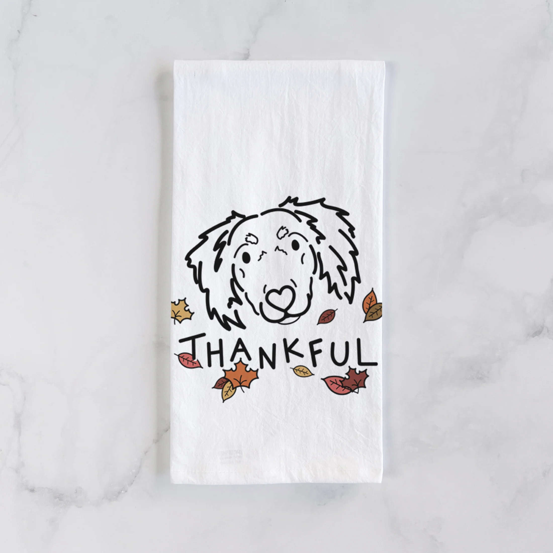 Thankful Dachshund Mix - Tilly - Tea Towel - Image 2