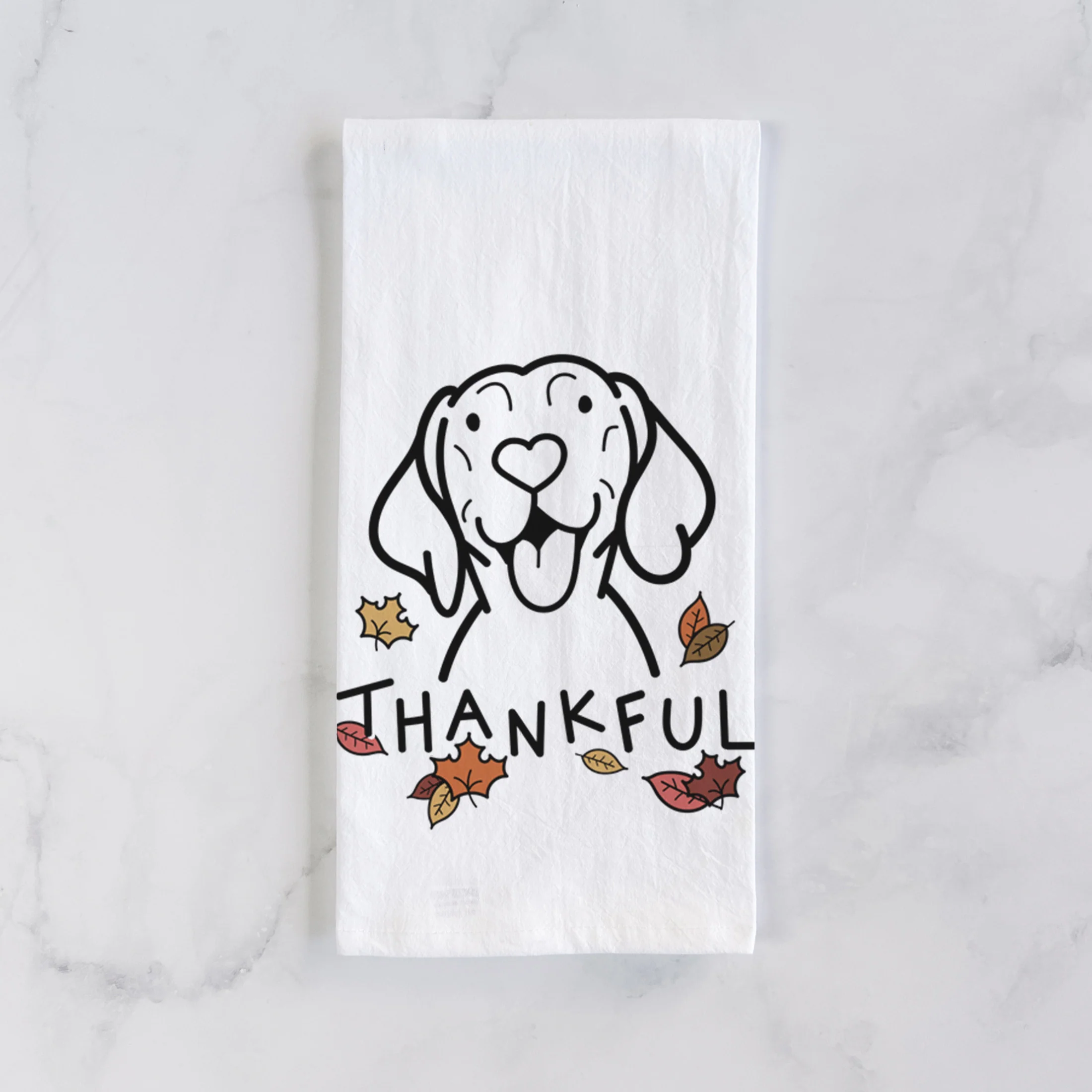 Thankful Vizsla - Tea Towel - Image 2