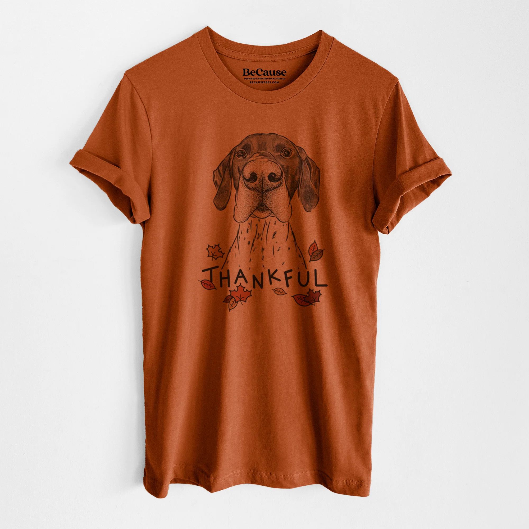 Thankful Booze the German Shorthaired Pointer - Unisex Crewneck - Image 5
