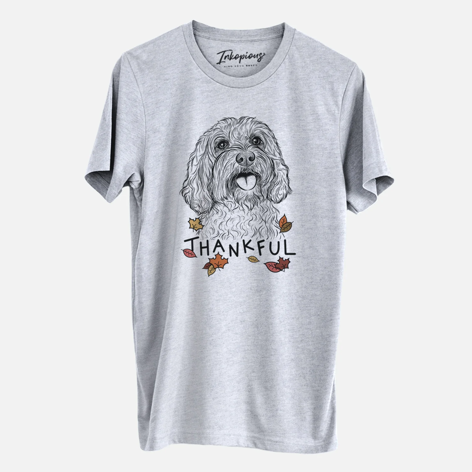 Thankful Cali the Cavapoo - Unisex Crewneck - Image 3
