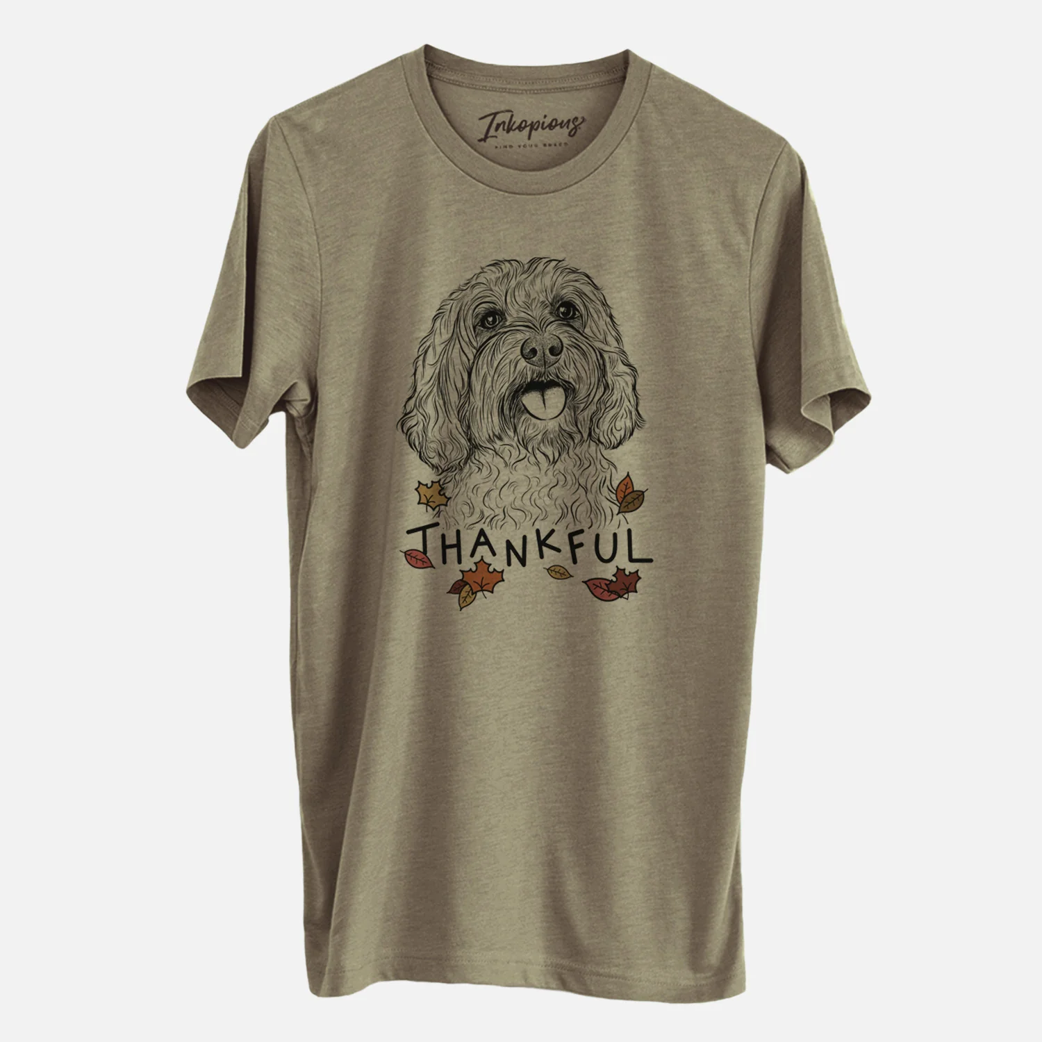 Thankful Cali the Cavapoo - Unisex Crewneck - Image 4