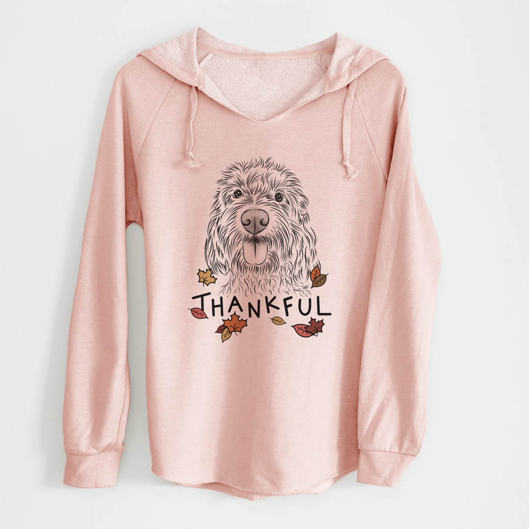 Thankful Clover the Cockapoo - Cali Wave Hooded Sweatshirt - Image 6