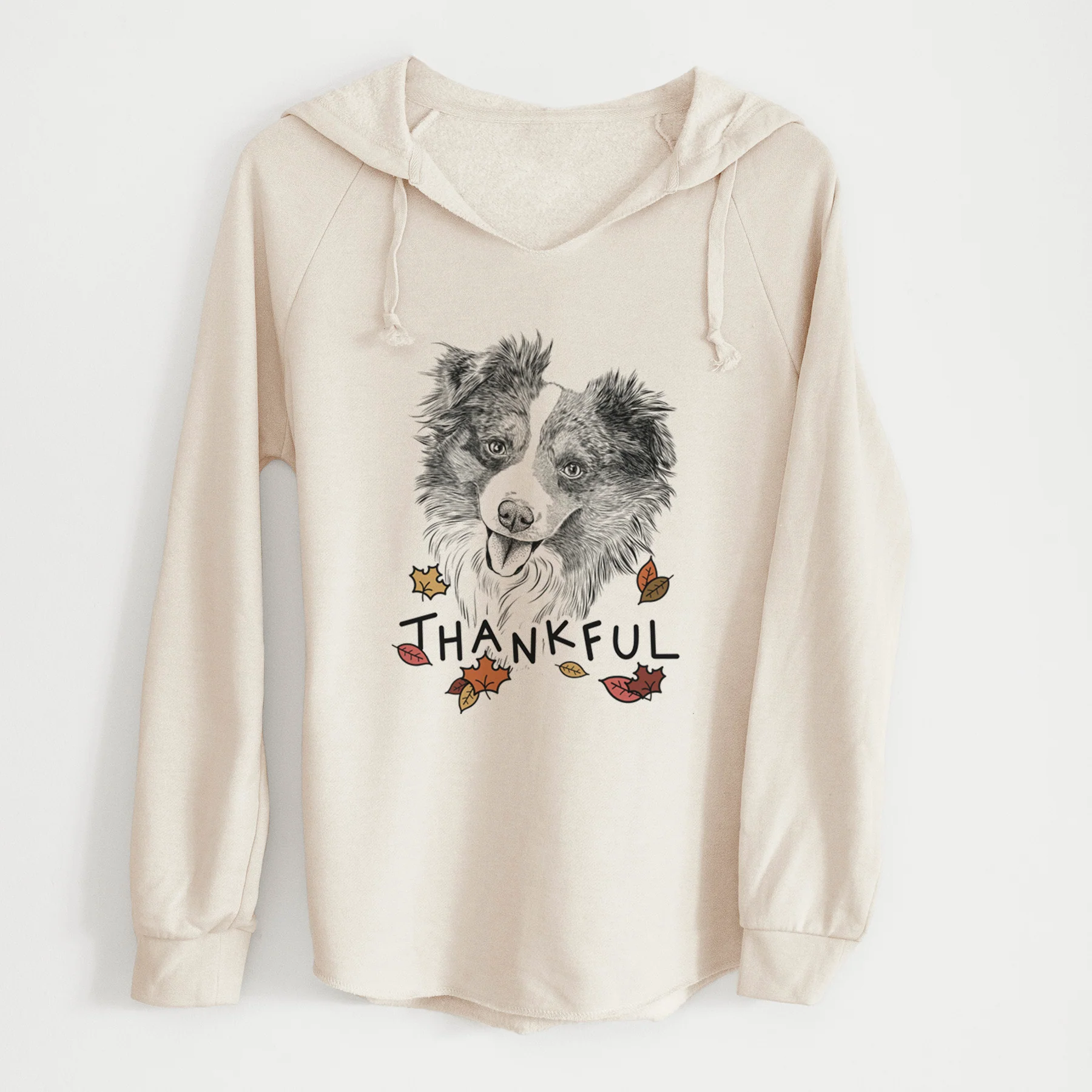 Thankful Doc the Mini Aussie - Cali Wave Hooded Sweatshirt