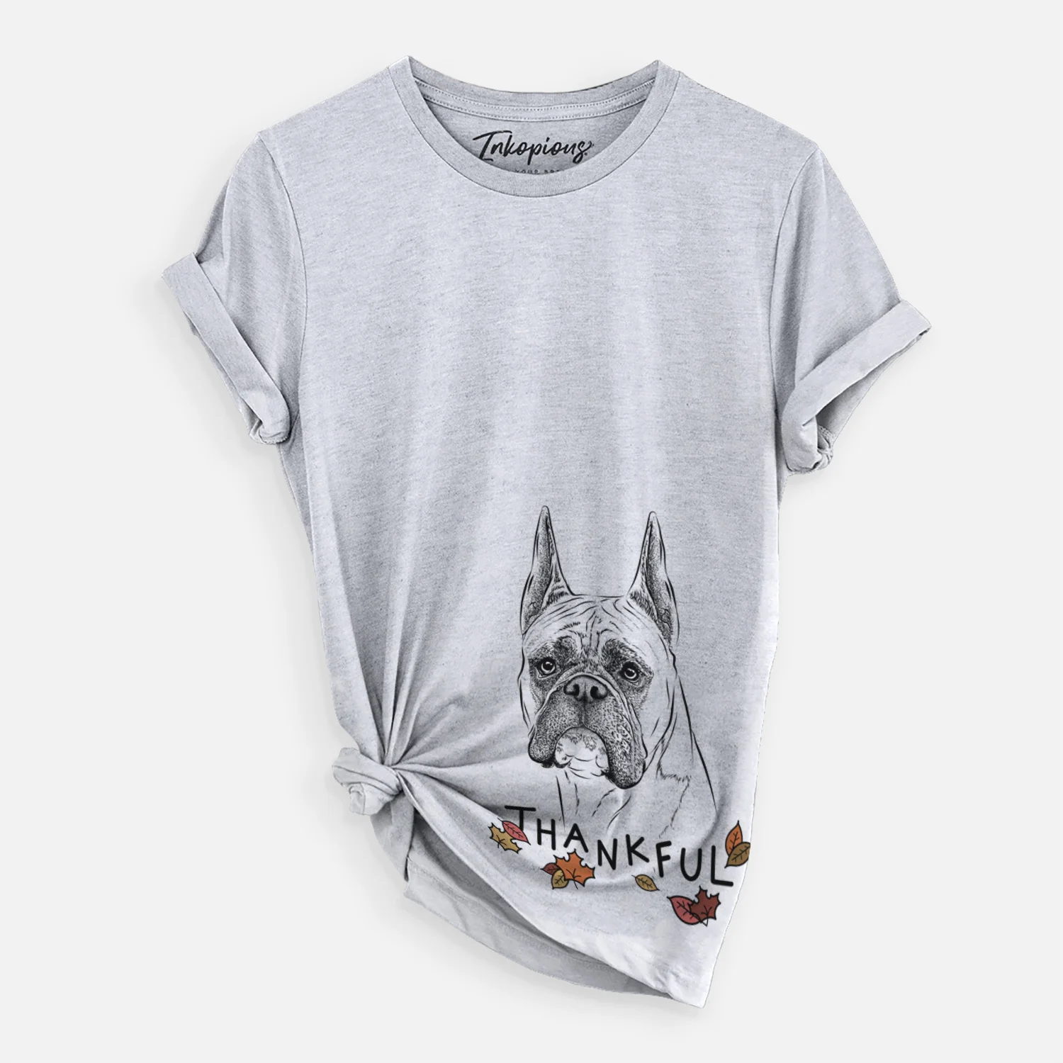 Thankful Ezra the Boxer - Unisex Crewneck - Image 3