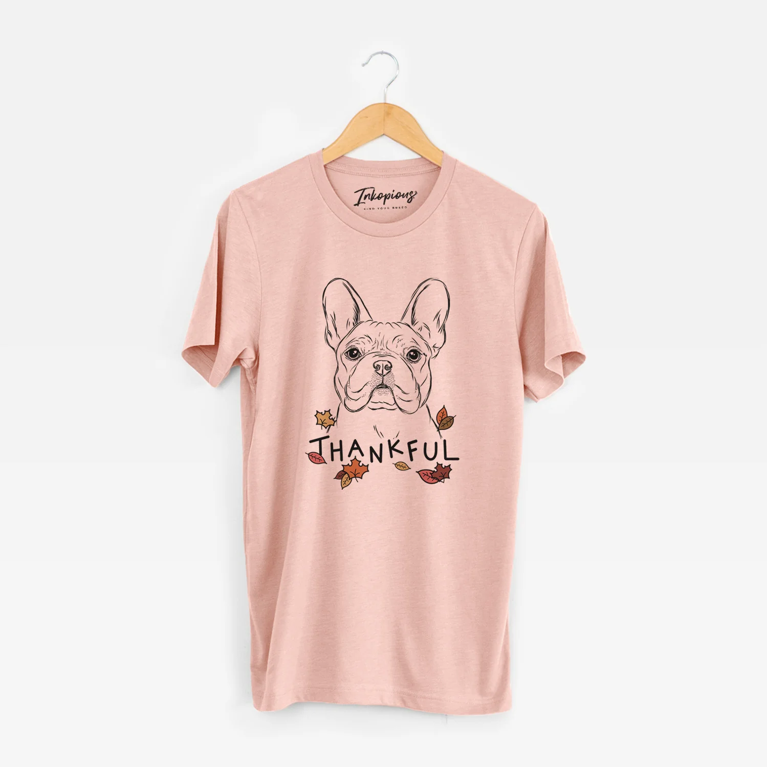 Thankful Franco the French Bulldog - Unisex Crewneck - Image 9