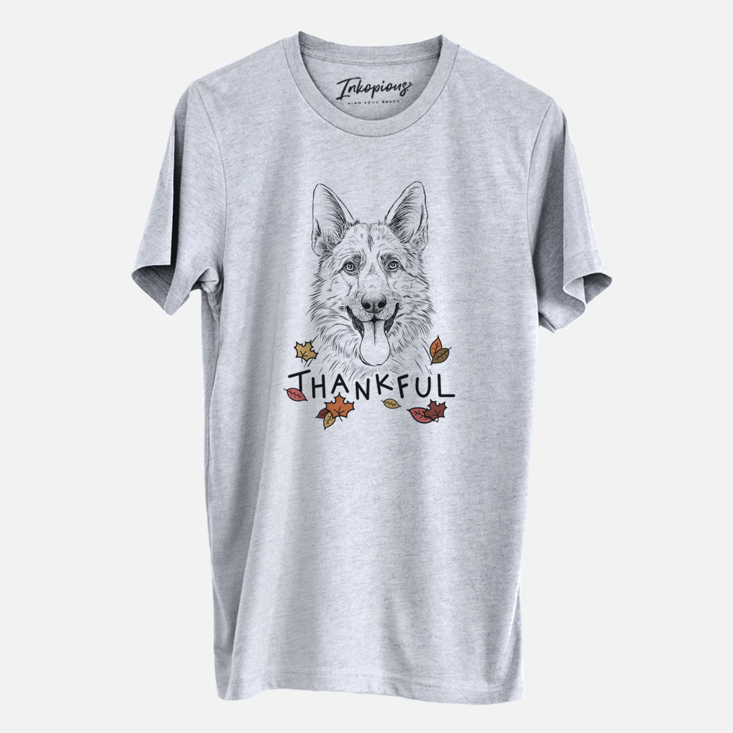 Thankful Grace the German Shepherd - Unisex Crewneck - Image 3