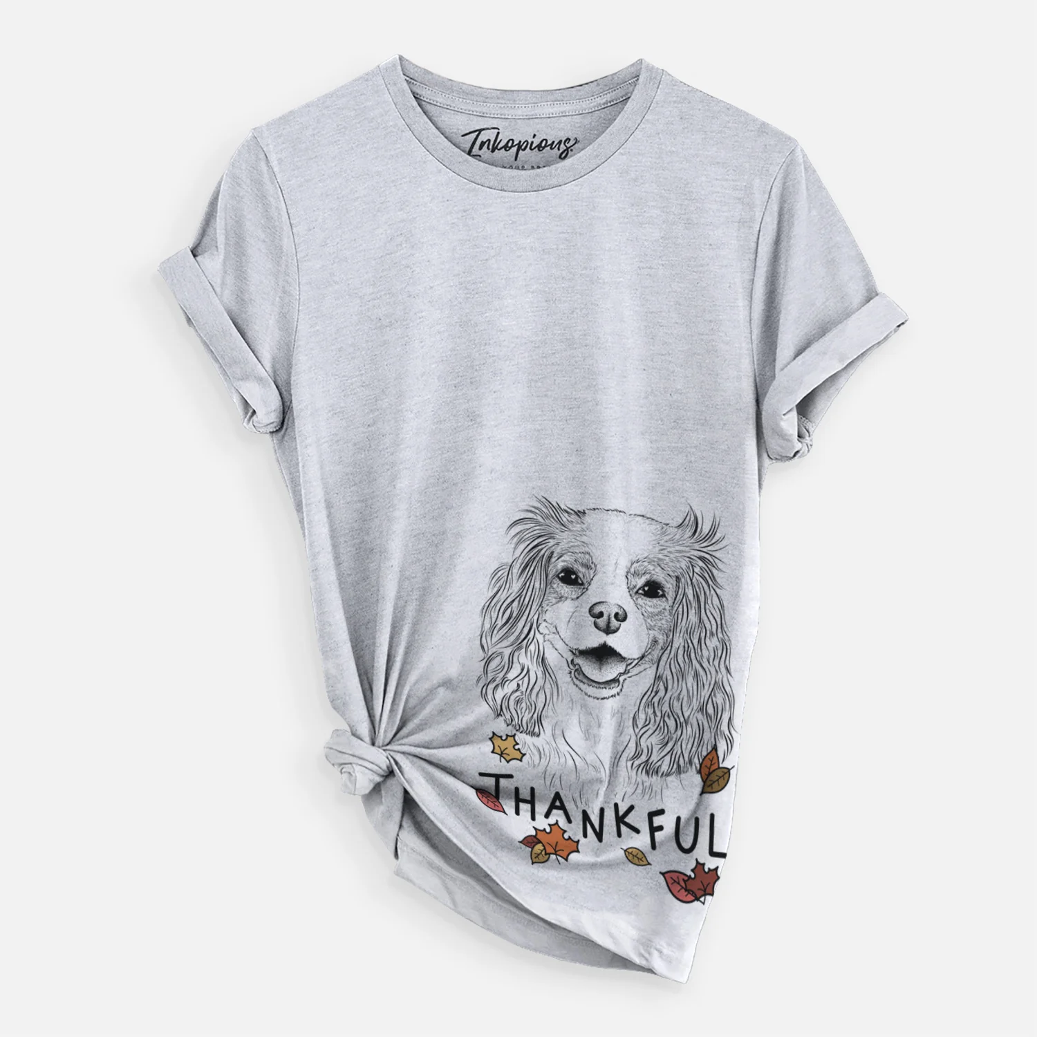 Thankful Halley Comet the Cavalier King Charles Spaniel - Unisex Crewneck - Image 3