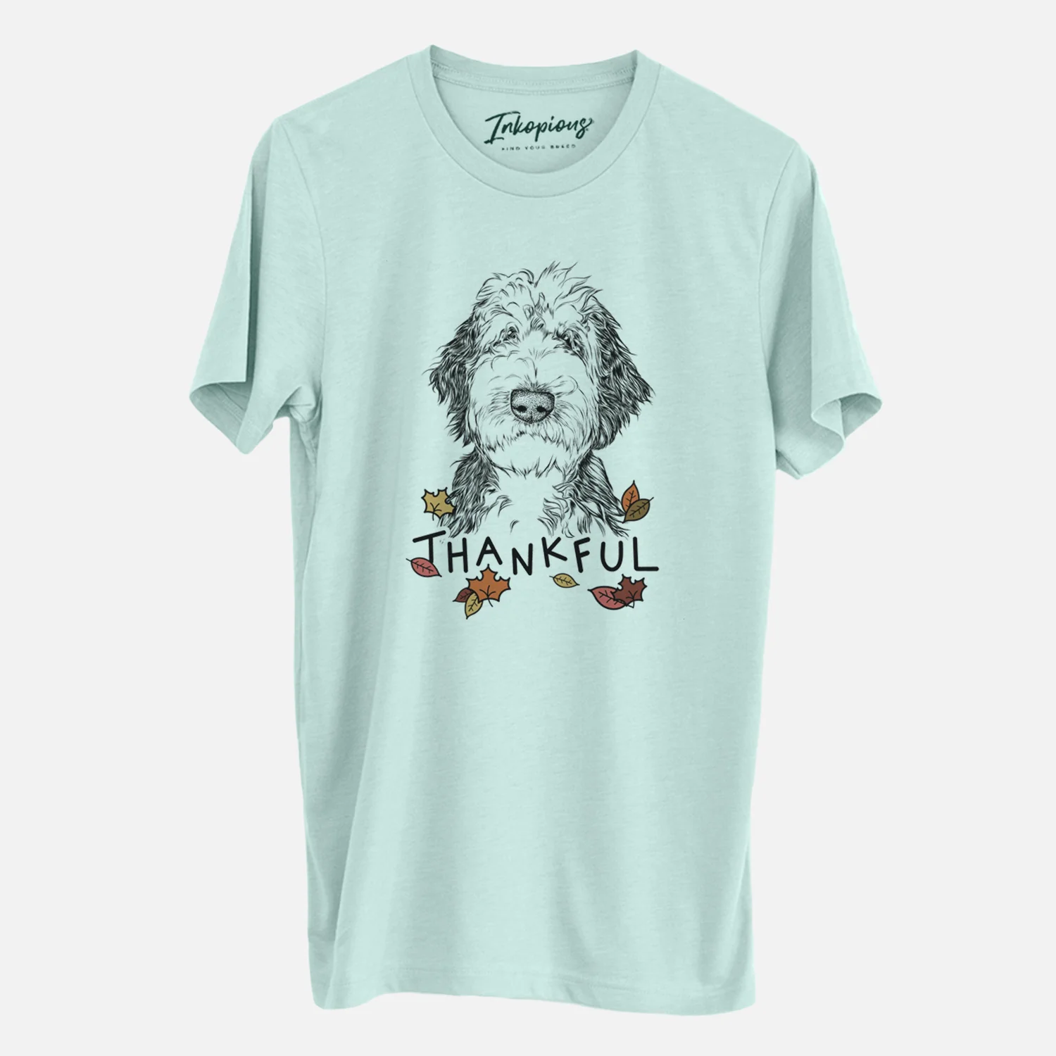 Thankful Milo Fluff the Sheepadoodle - Unisex Crewneck - Image 6