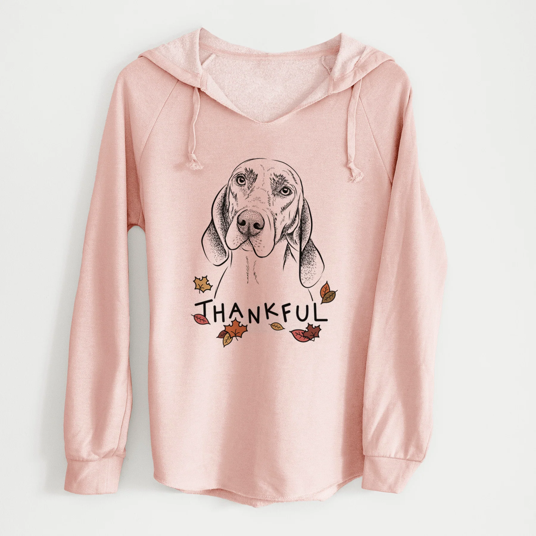 Thankful Norman the Plott Hound - Cali Wave Hooded Sweatshirt - Image 6