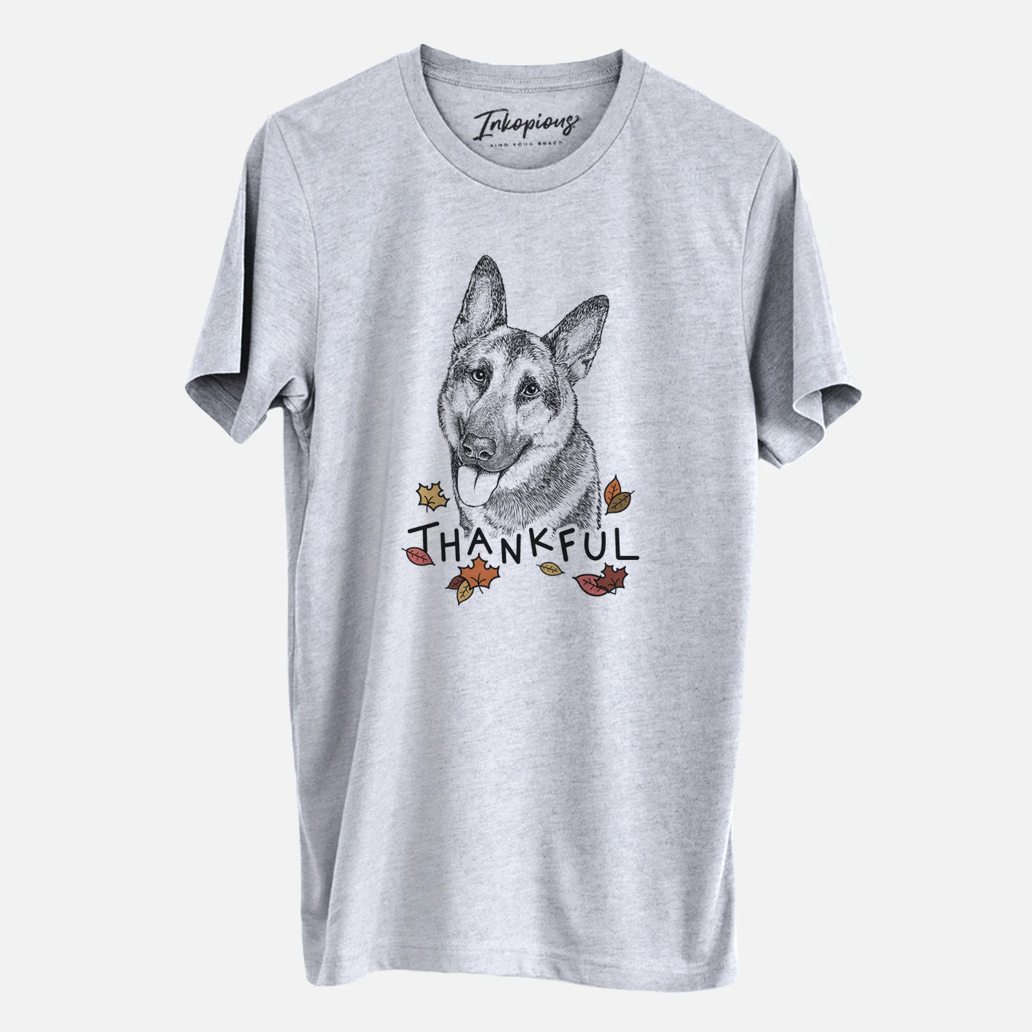 Thankful Whitaker the German Shepherd - Unisex Crewneck - Image 3