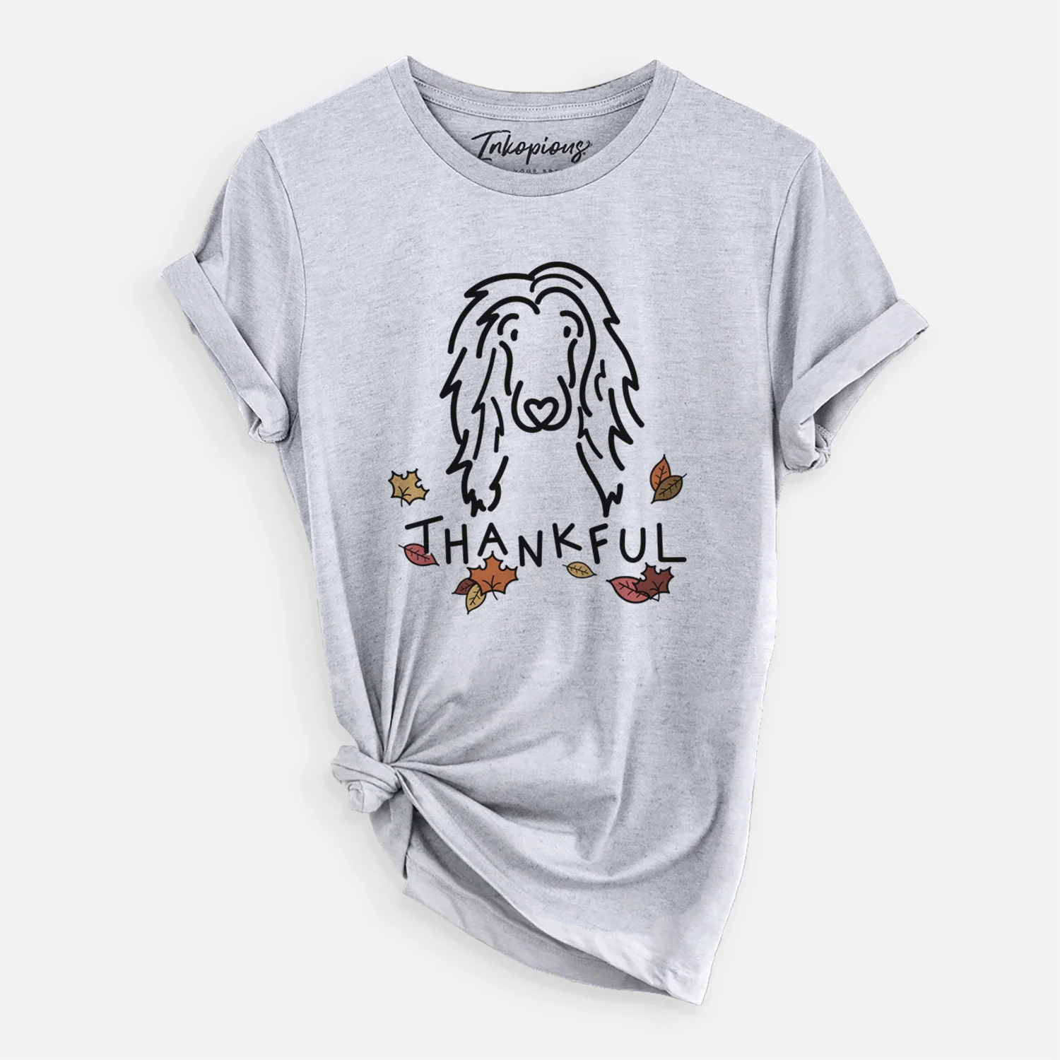Thankful Afghan Hound - Asher - Unisex Crewneck - Image 2