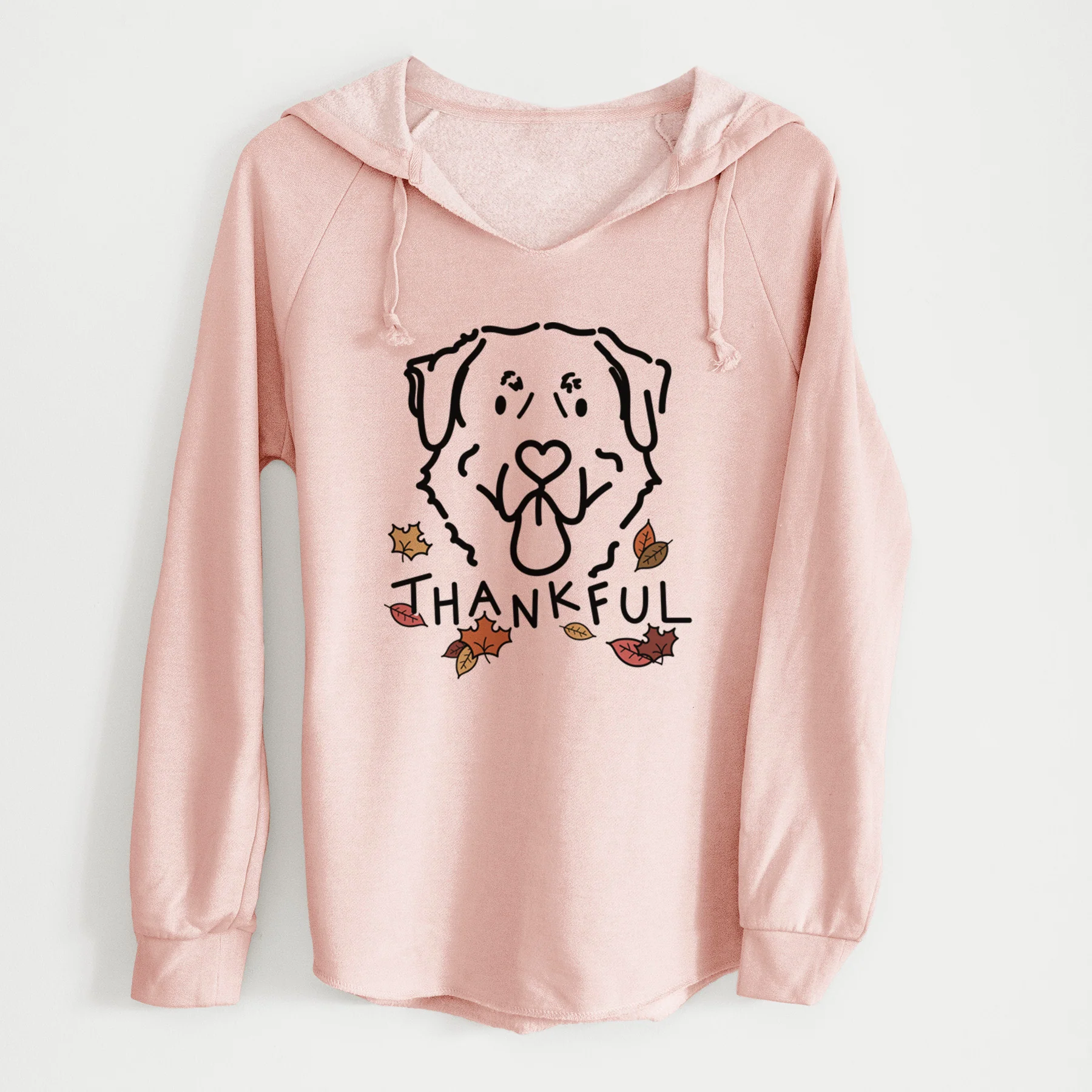 Thankful Anatolian Shepherd - Batu - Cali Wave Hooded Sweatshirt - Image 4