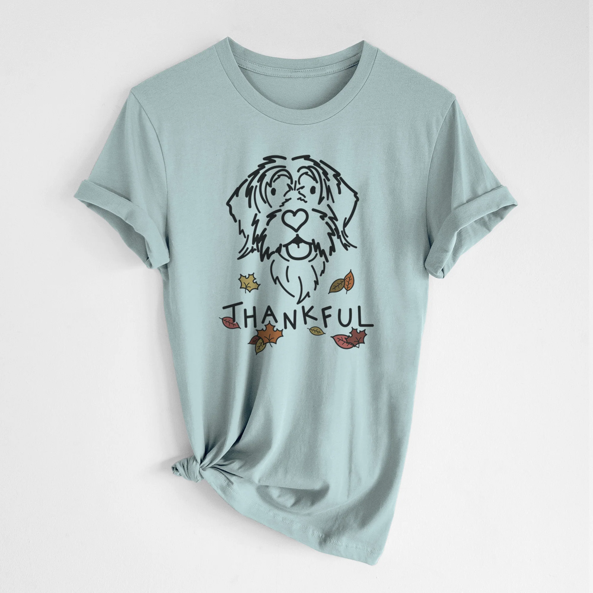 Thankful Wirehaird Pointing Griffon - Gary - Unisex Crewneck