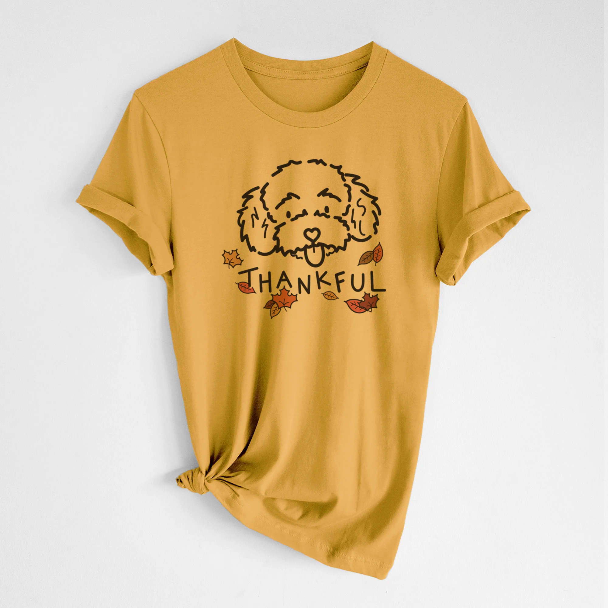 Thankful Toy Poodle - Ricci - Unisex Crewneck - Image 6