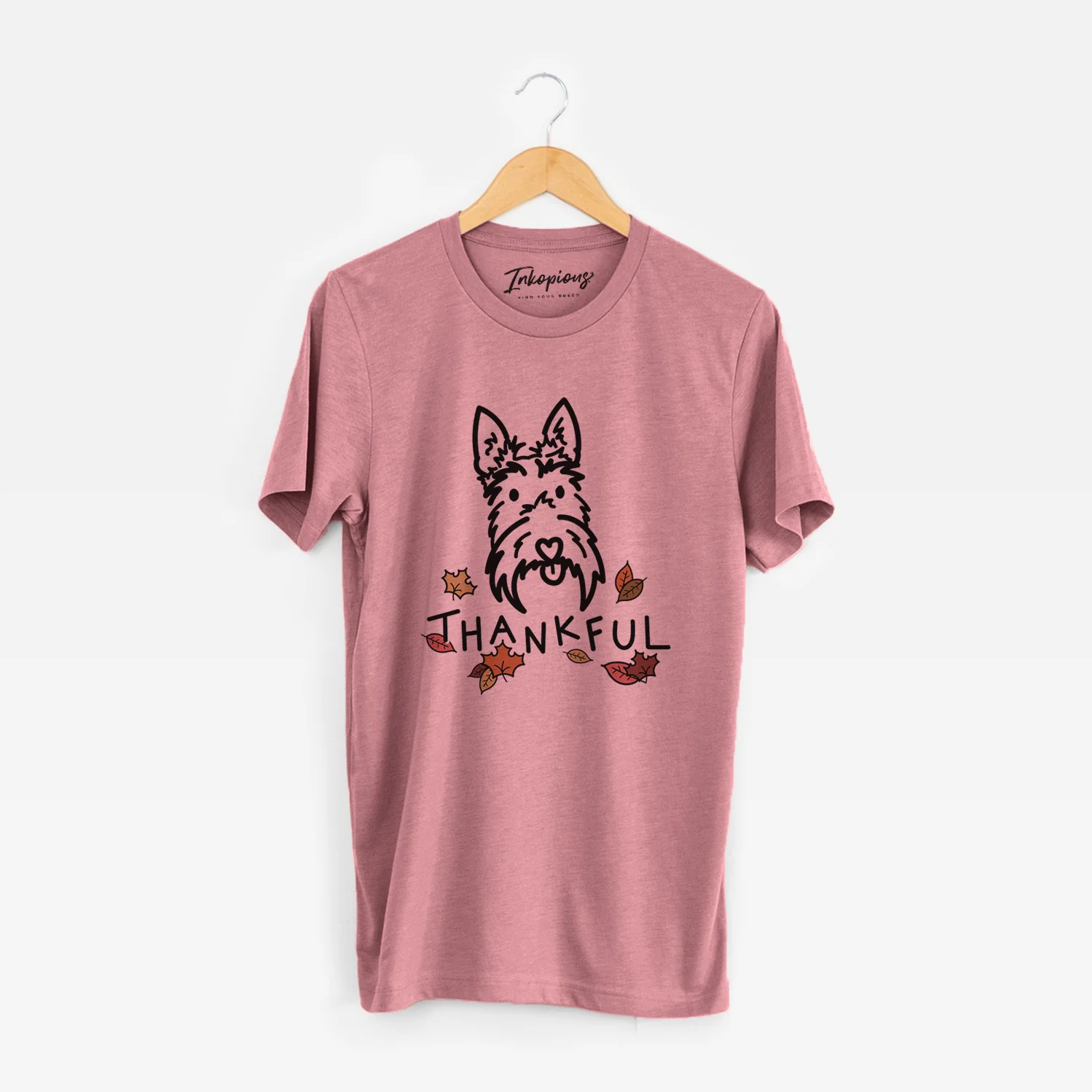 Thankful Scottish Terrier - Thistle - Unisex Crewneck - Image 5