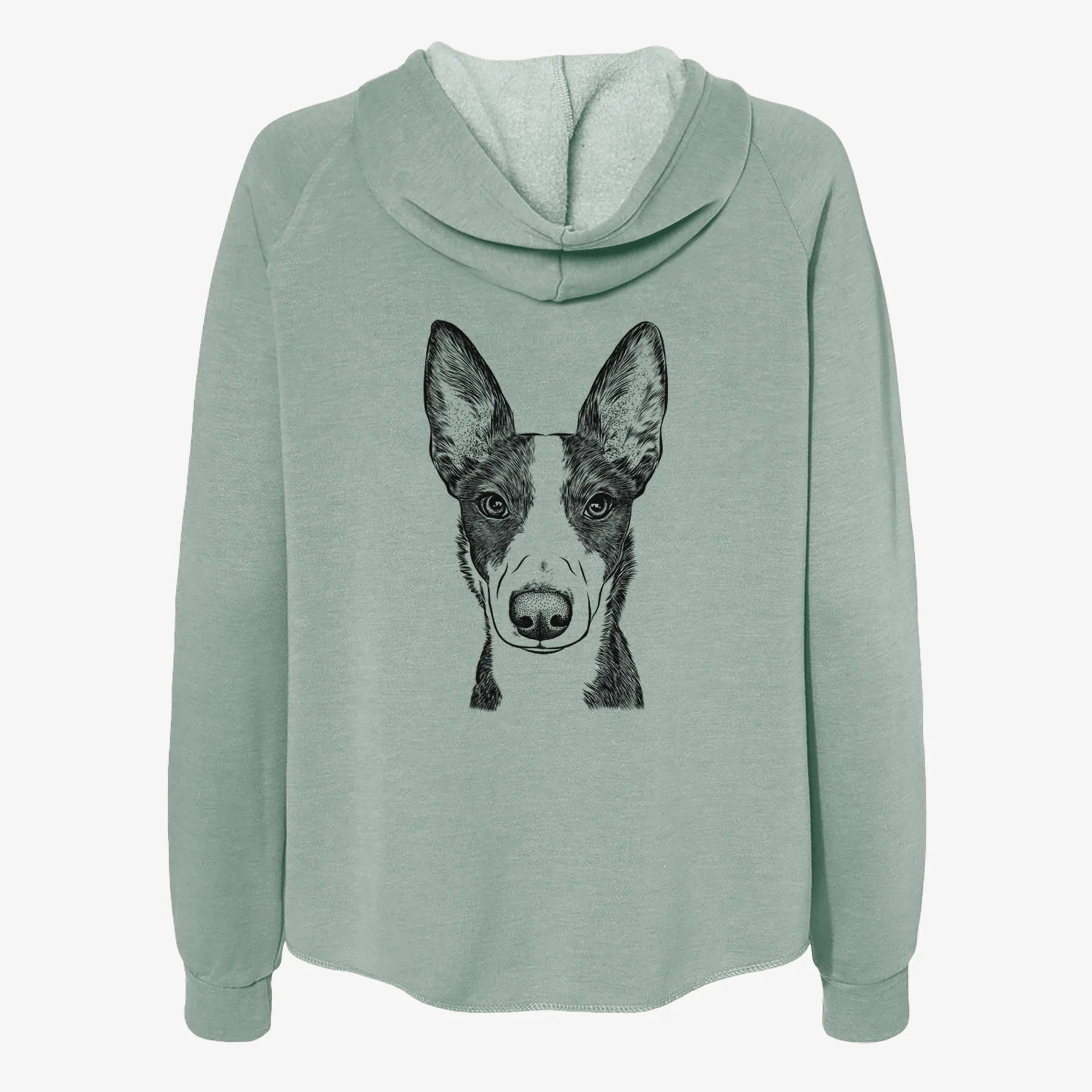 Tigm the Bippet - Women's Cali Wave Zip-Up Sweatshirt - Image 4