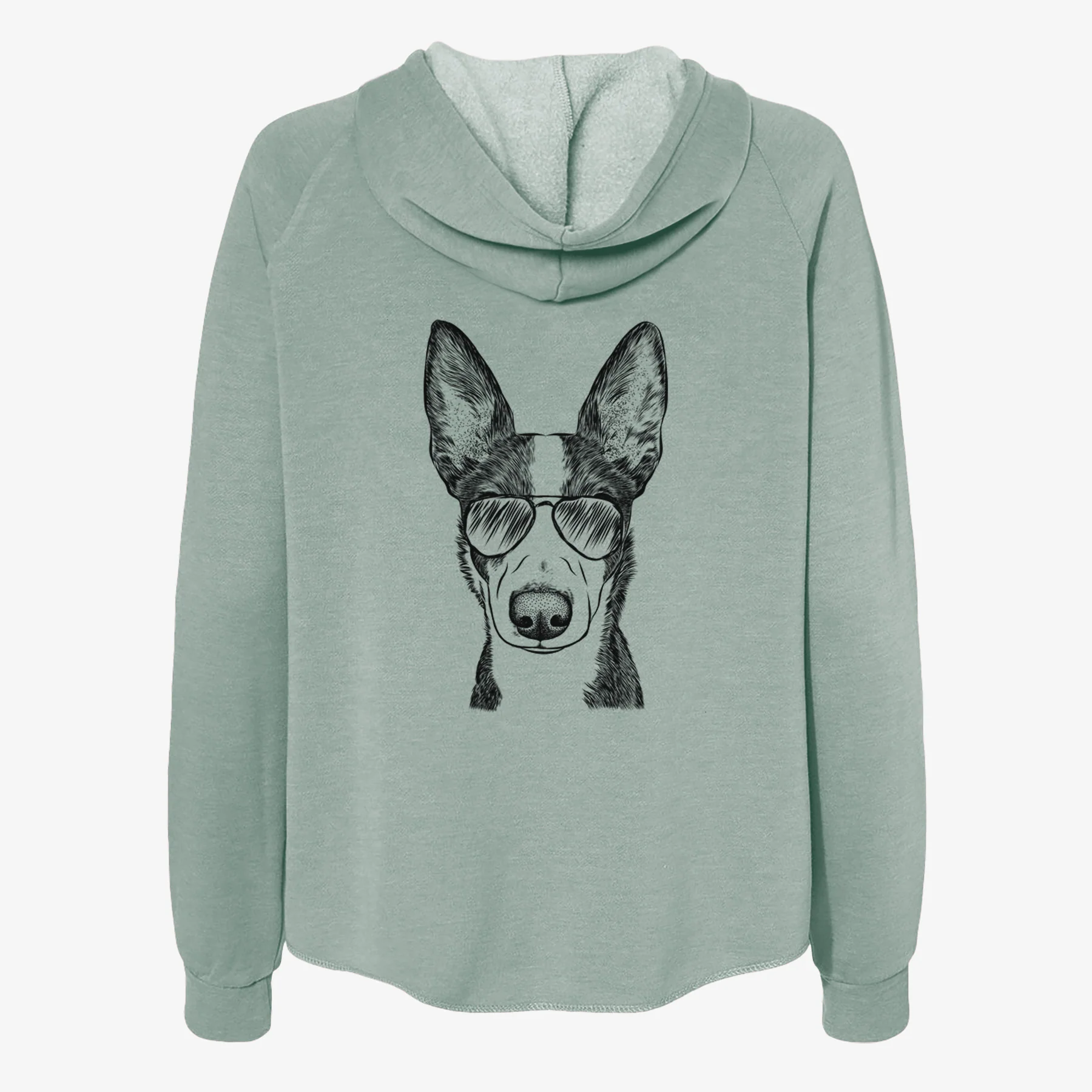 Tigm the Bippet - Women's Cali Wave Zip-Up Sweatshirt - Image 7