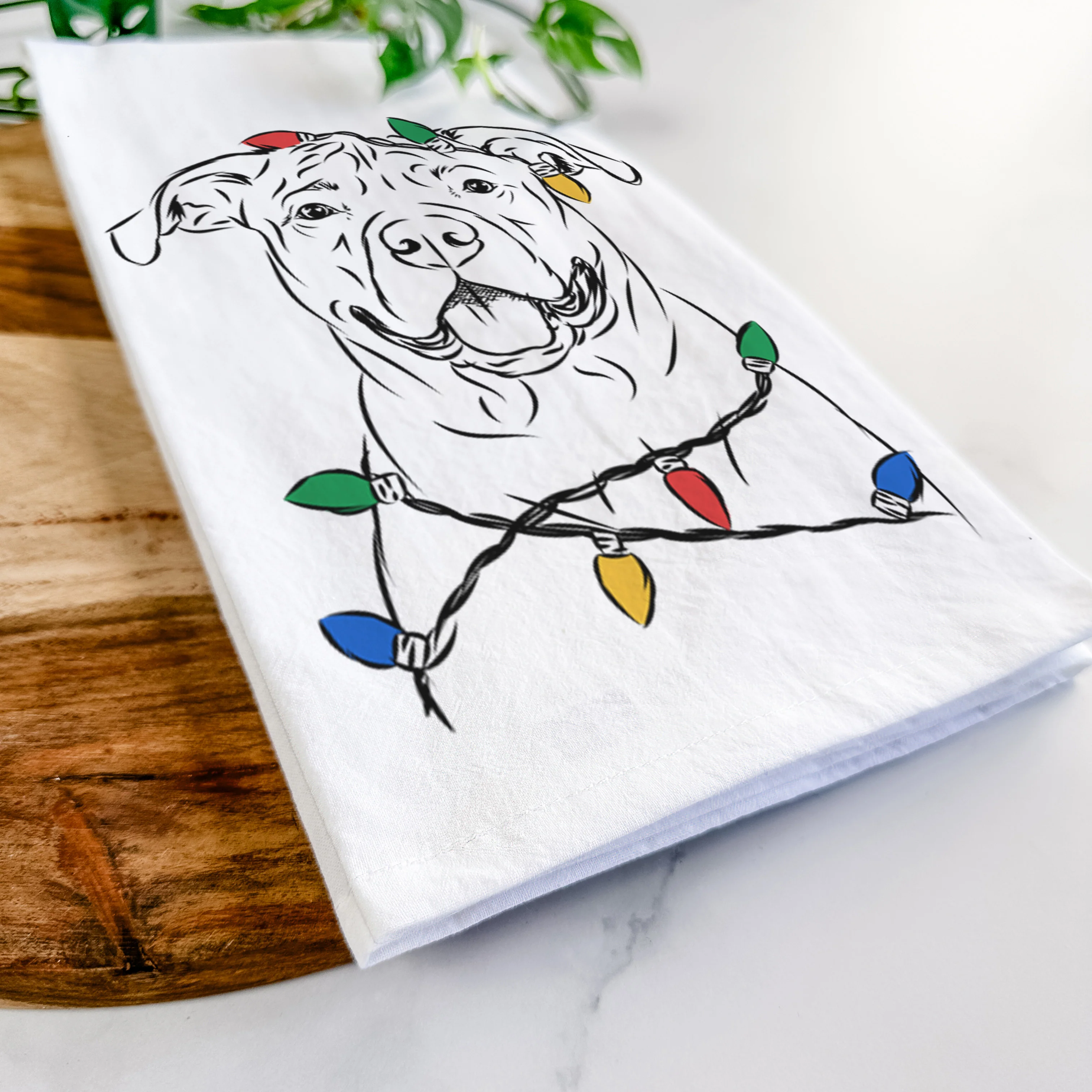 Timmy the Mixed Breed Tea Towel - Image 10